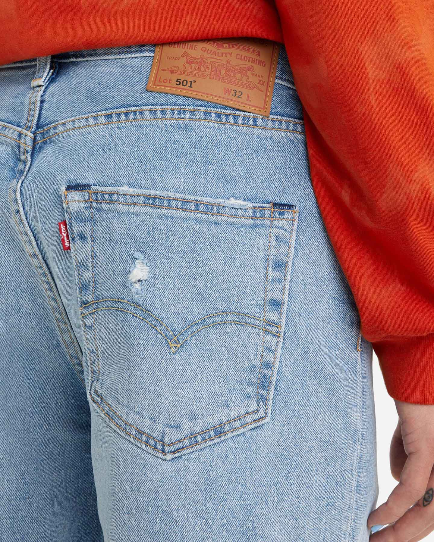 Bermuda LEVI'S 501 REGULAR M - Azzurro - 3 | Cisalfa Sport
