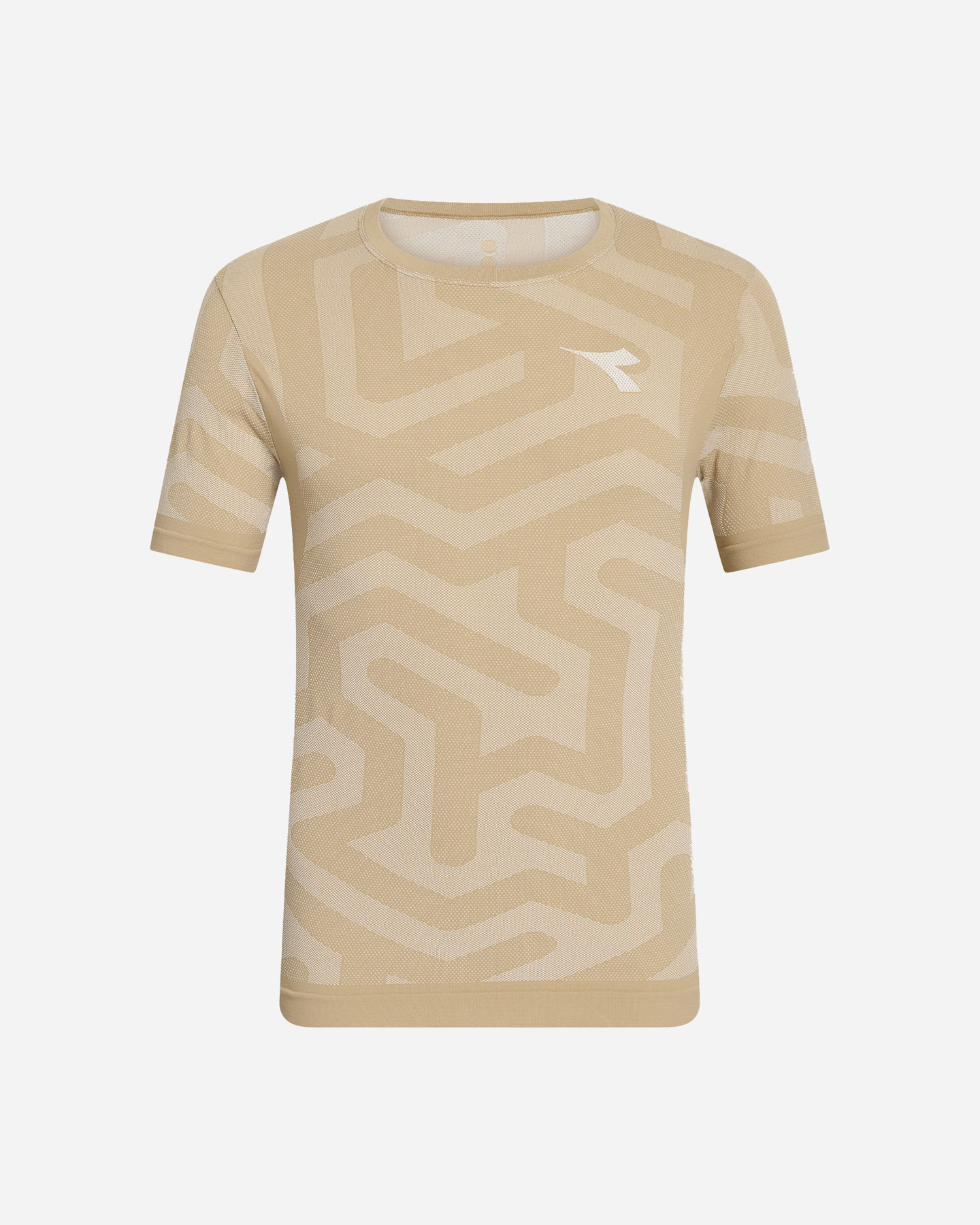 T-shirt running DIADORA STRATOUNO SKIN FRIENDLY M - Beige - 0 | Cisalfa Sport