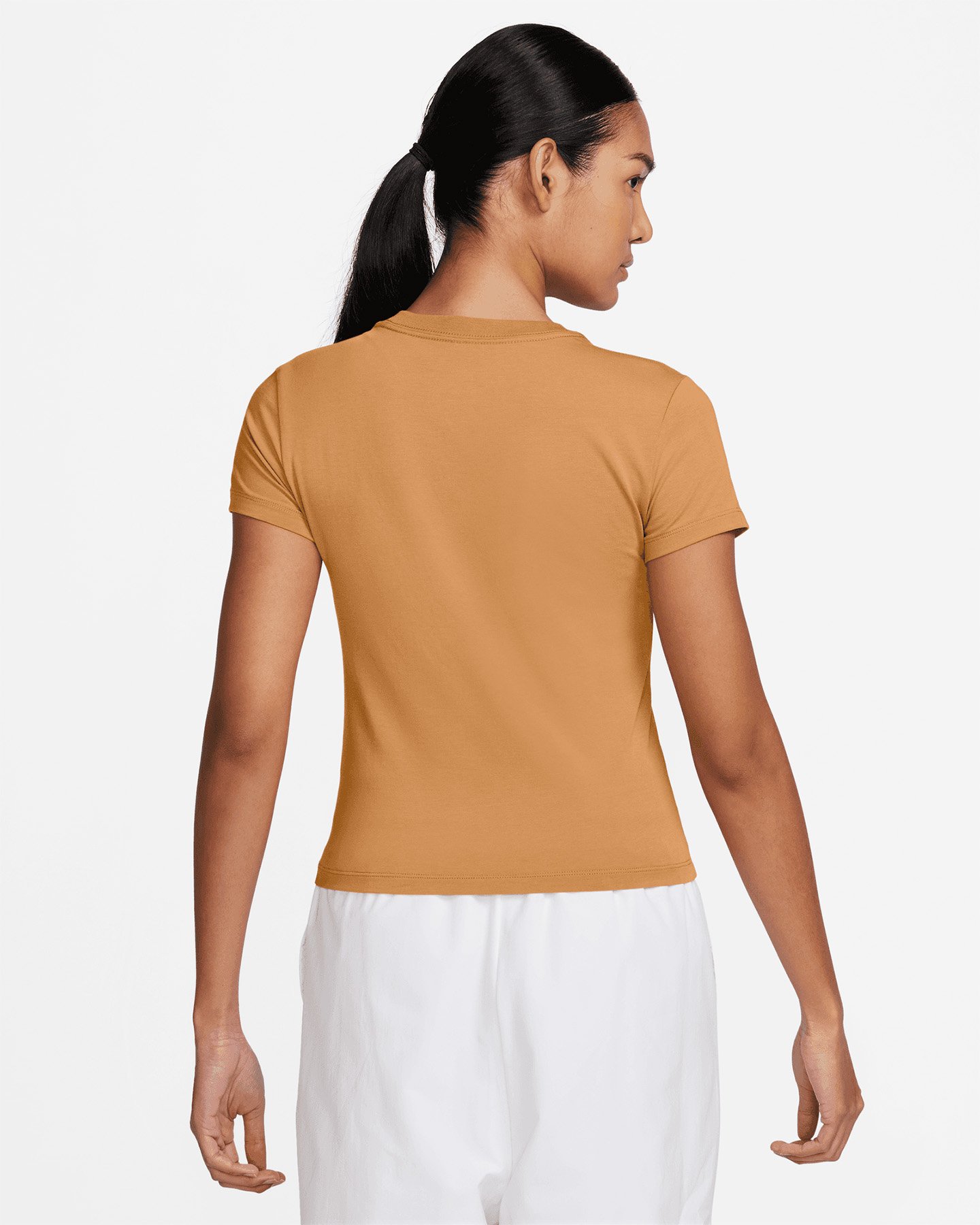 T-shirt NIKE CHILL SMALL LOGO W - Giallo - 1 | Cisalfa Sport