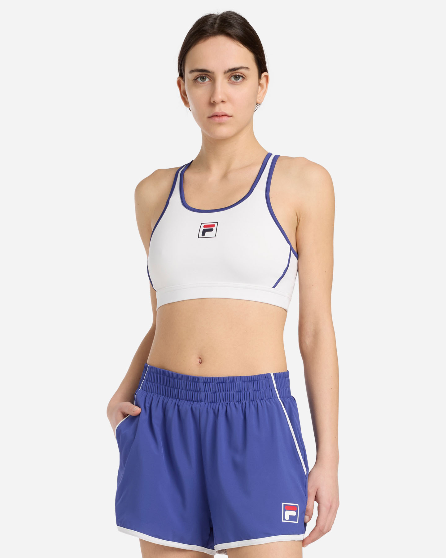 T-shirt tennis FILA COURT LINE W - Bianco - 1 | Cisalfa Sport
