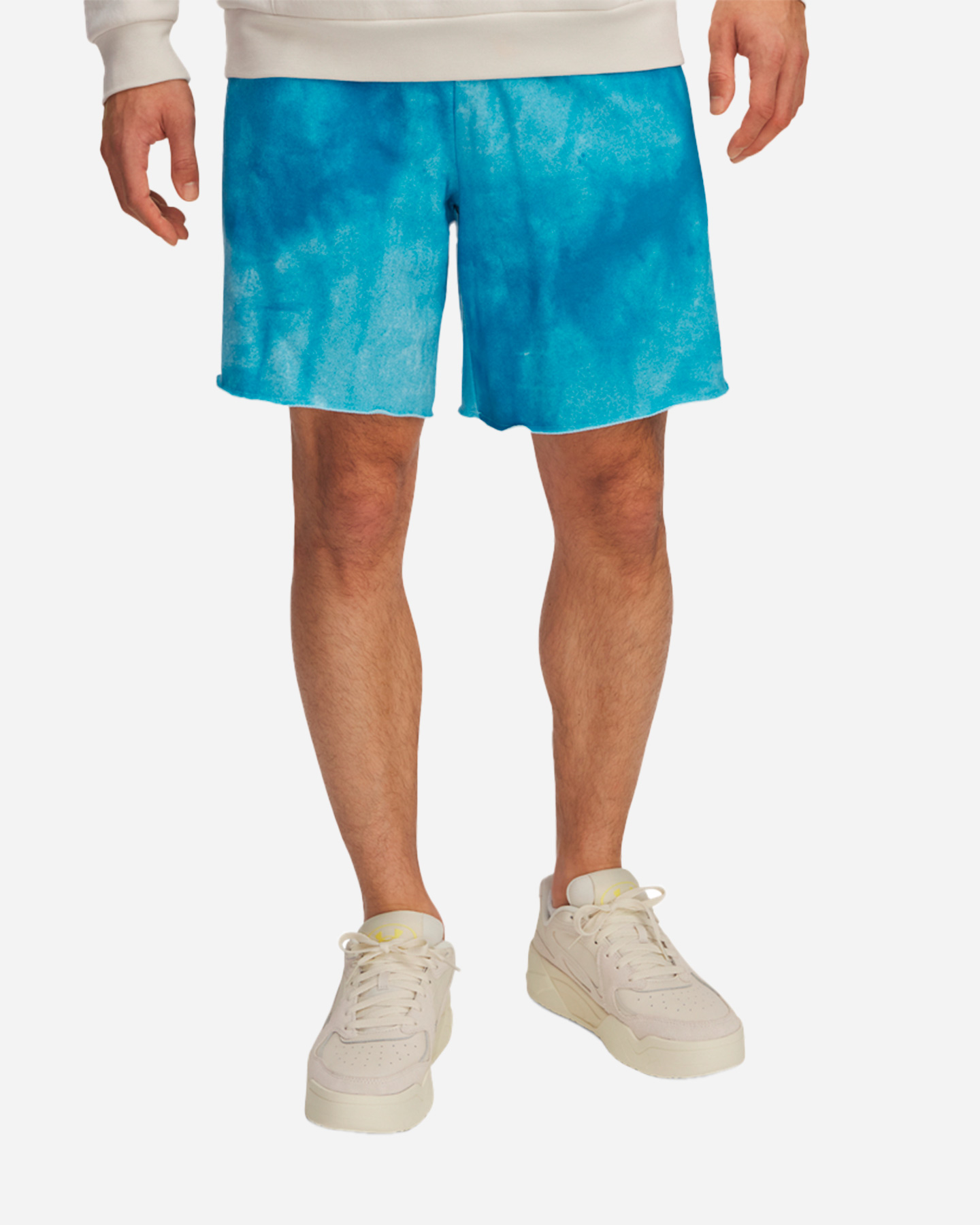 Pantaloncini UNDER ARMOUR RIVAL TERRY PRINTED M - Blu - 0 | Cisalfa Sport