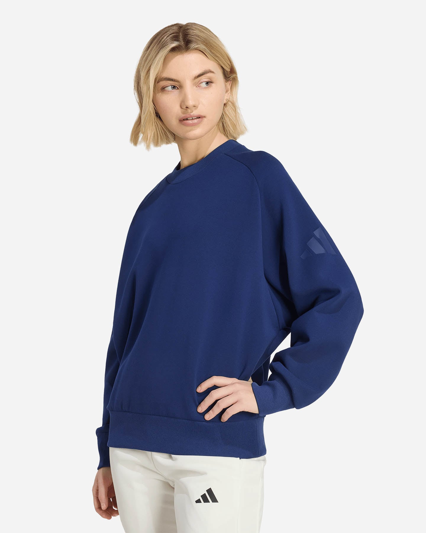 Felpa ADIDAS SOFT LUX W - Blu - 1 | Cisalfa Sport