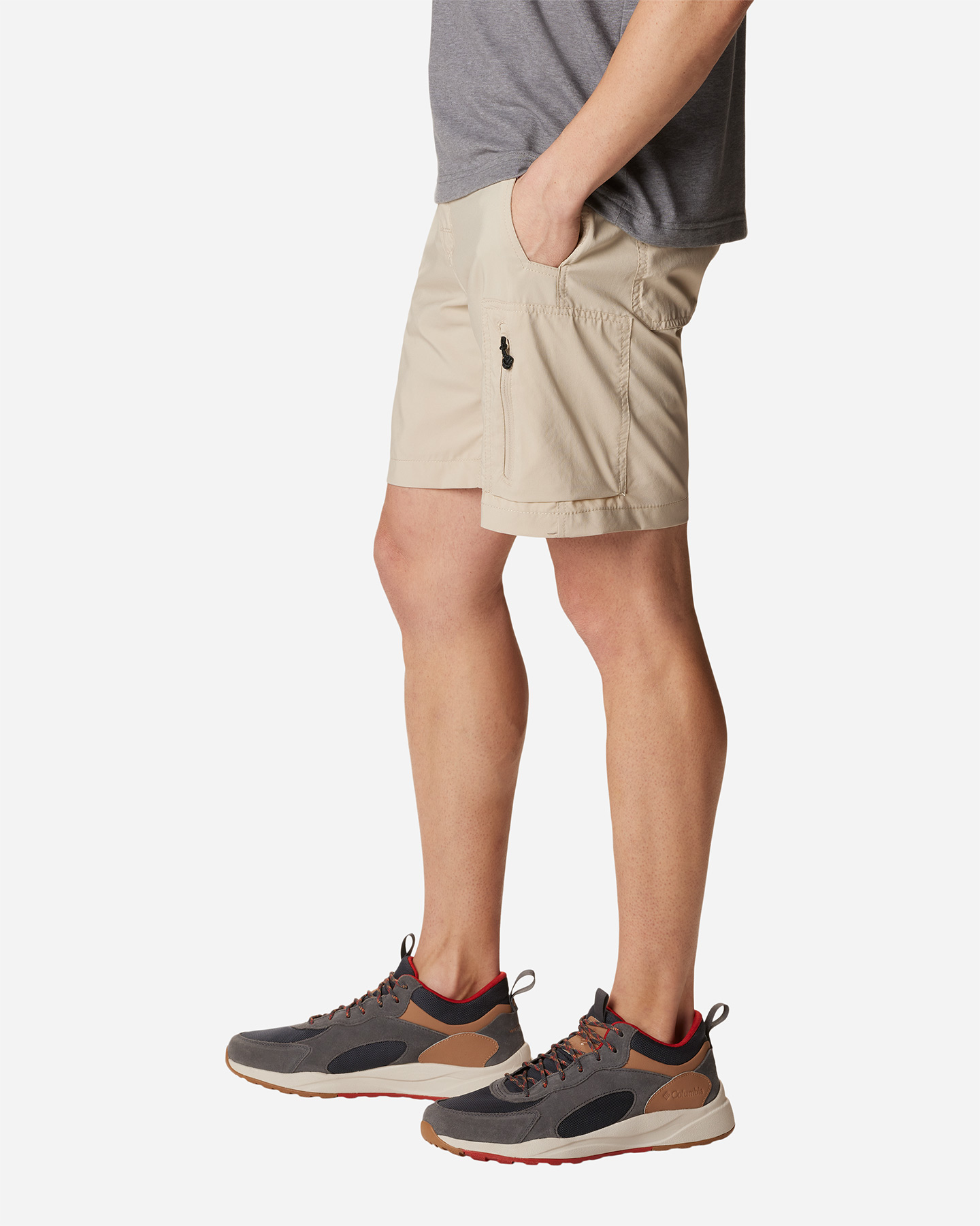 Pantaloncini COLUMBIA SILVER RIDGE UTILITY CARGO M - Beige - 2 | Cisalfa Sport