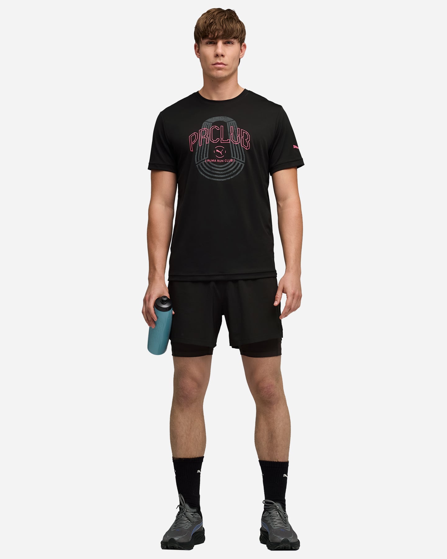 Short running PUMA DREAMRUN 2IN1 M - Nero - 4 | Cisalfa Sport
