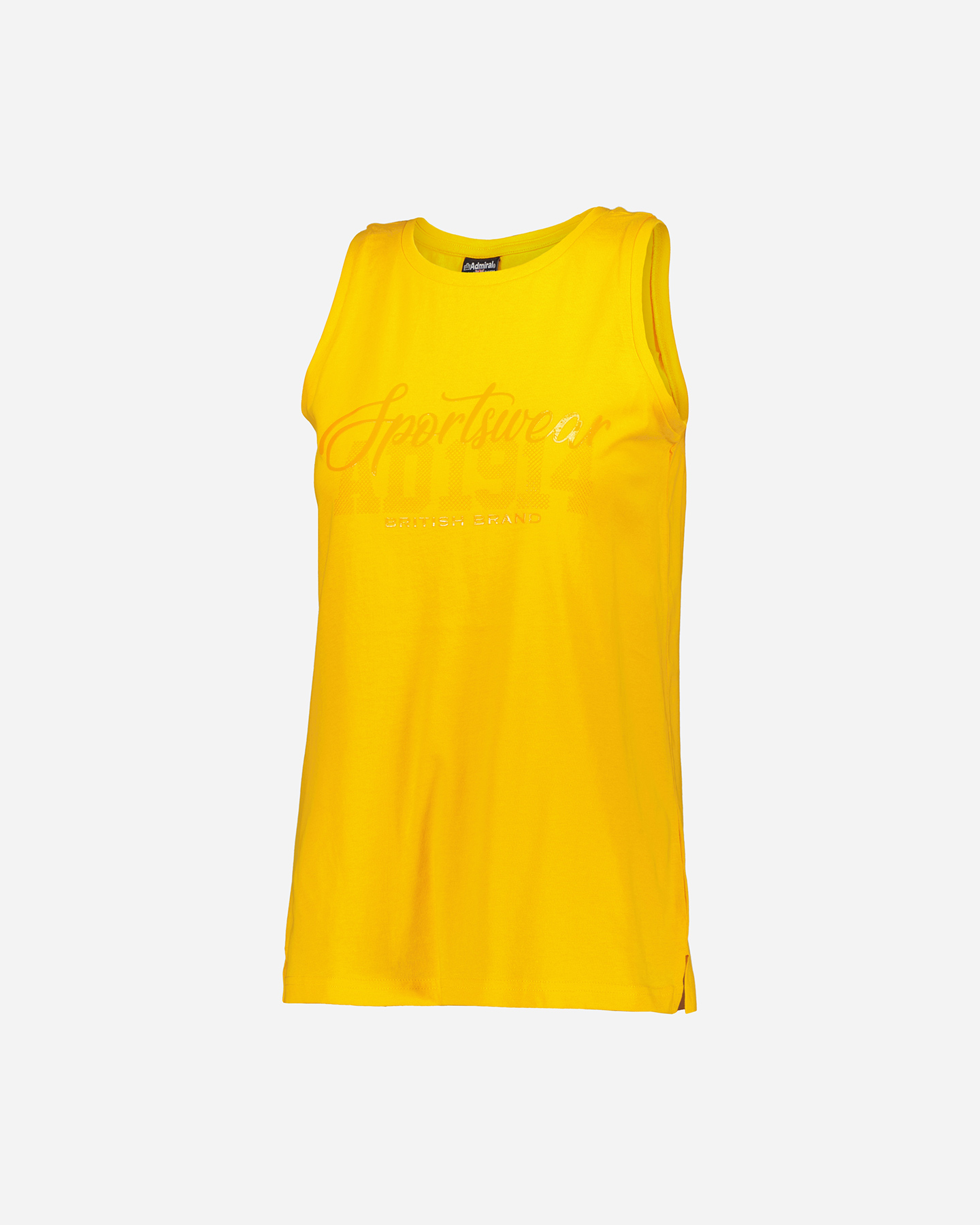 Canotta ADMIRAL GRAPHIC LOGO W - Giallo - 0 | Cisalfa Sport