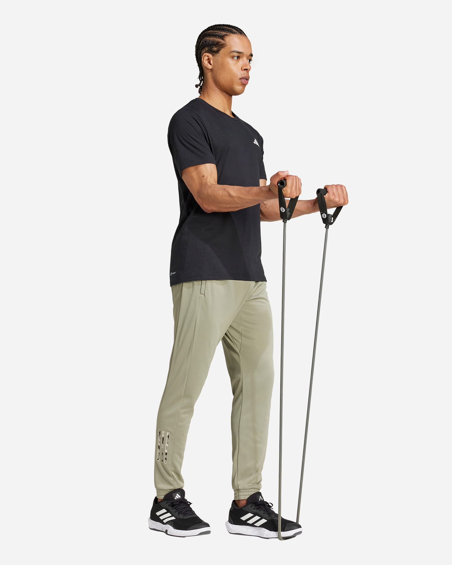 Pantalone training ADIDAS CAMO M - Verde - 3 | Cisalfa Sport