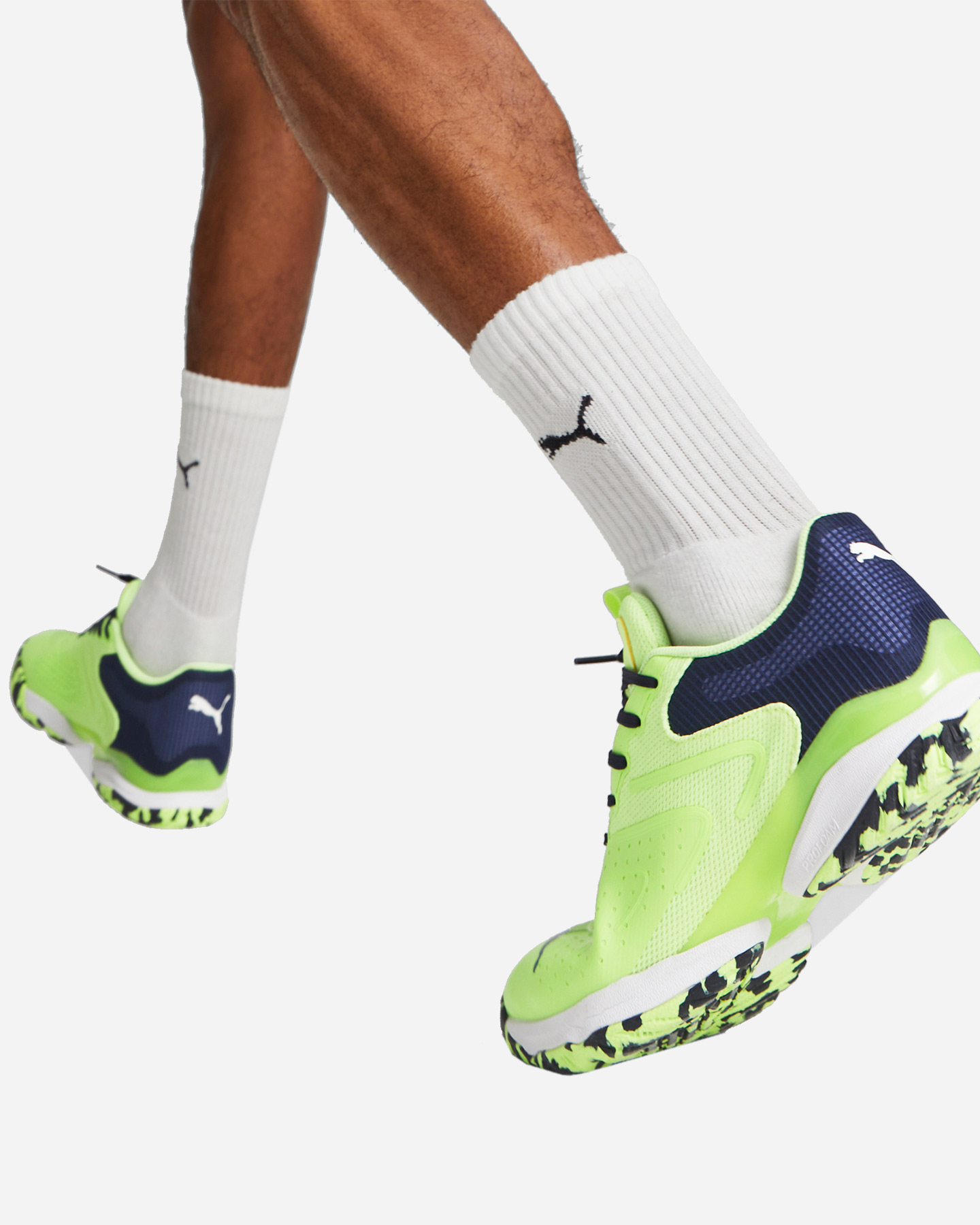 Scarpe padel PUMA SOLARATTACK RCT M - Giallo - 5 | Cisalfa Sport