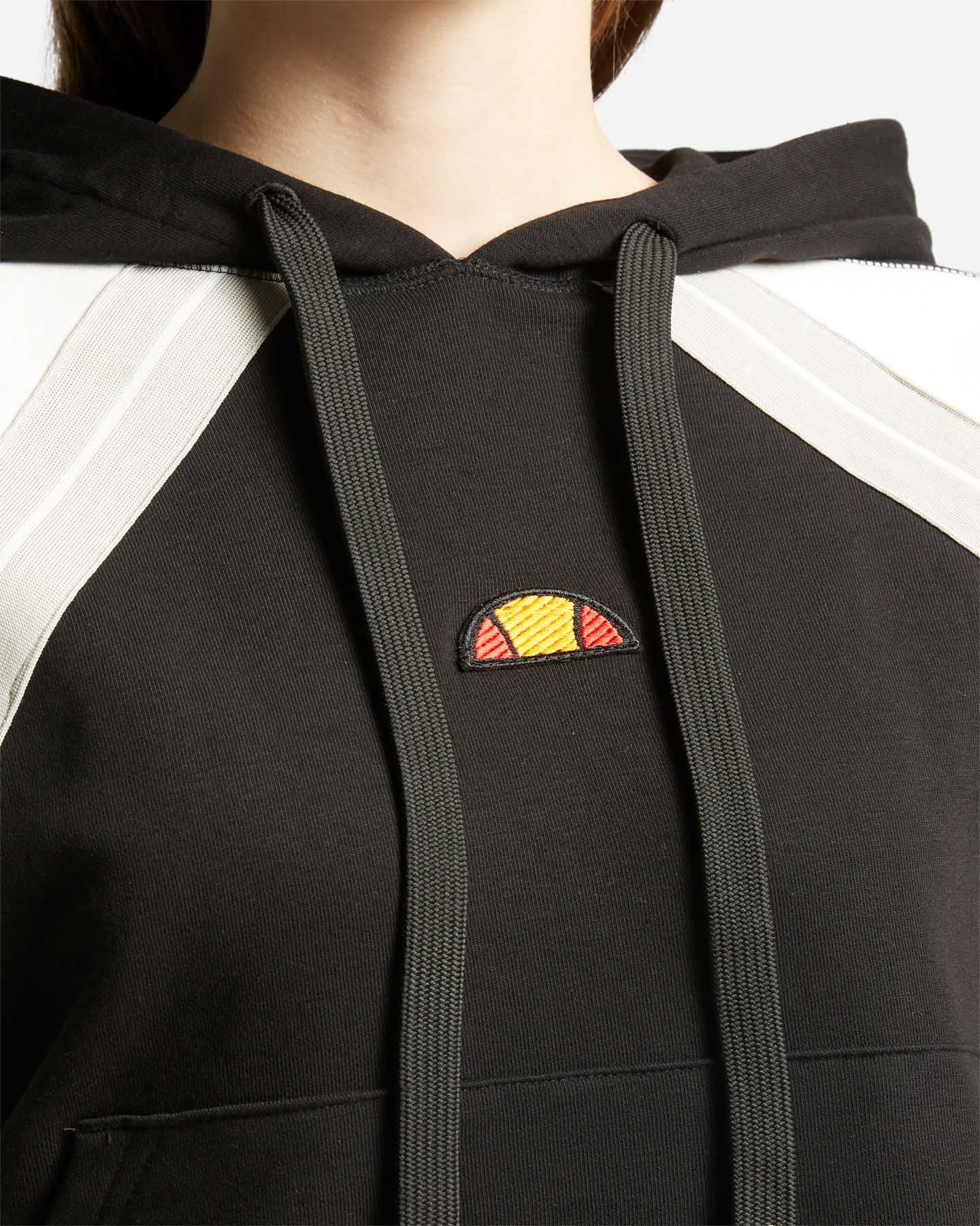 Felpa ELLESSE SARTORIA W - Nero - 4 | Cisalfa Sport