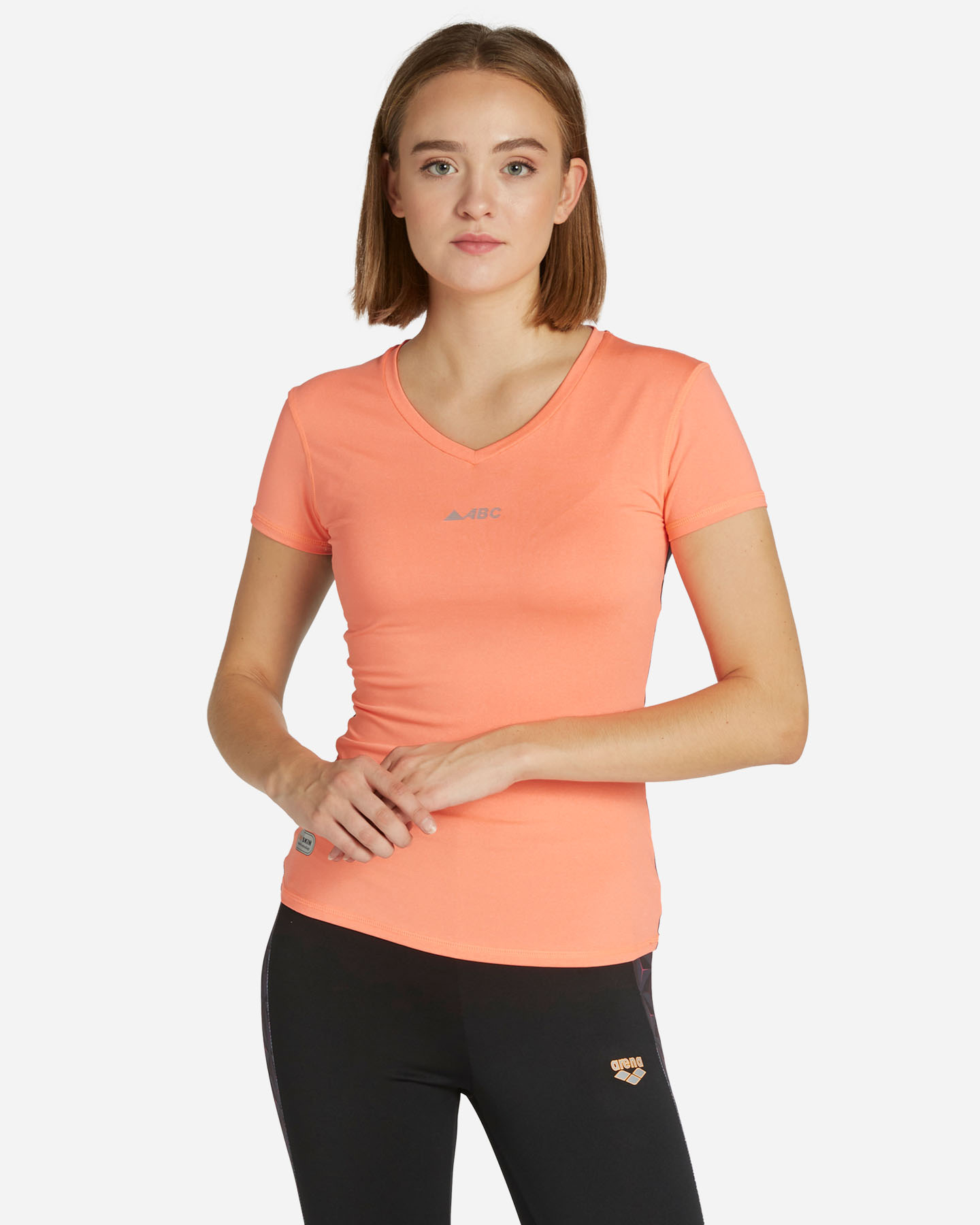 T-shirt running ABC TECH W - Rosa - 0 | Cisalfa Sport