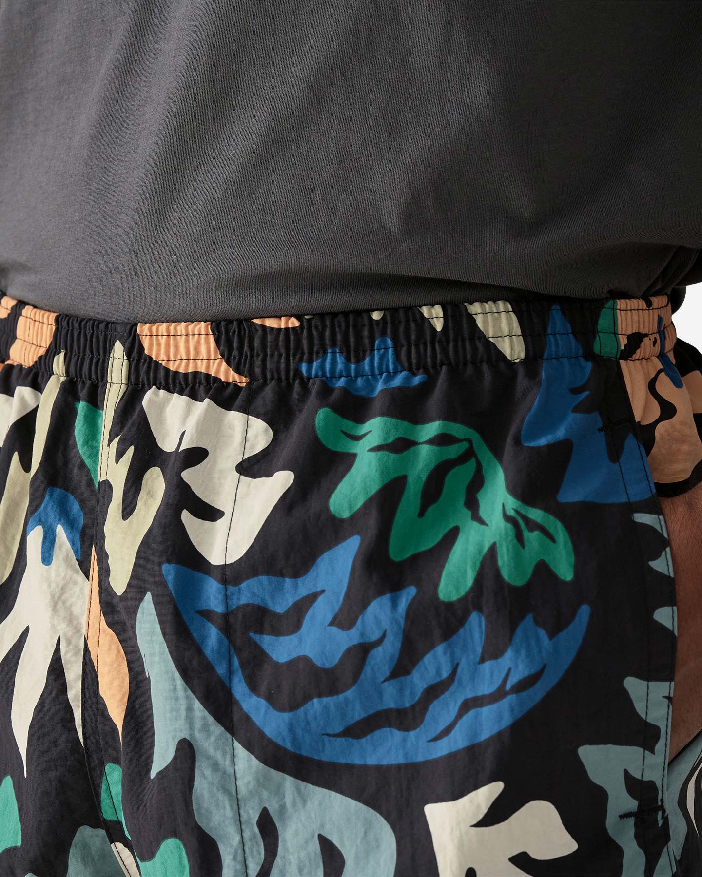 Pantaloncini PATAGONIA BAGGIES M - Nero - 4 | Cisalfa Sport