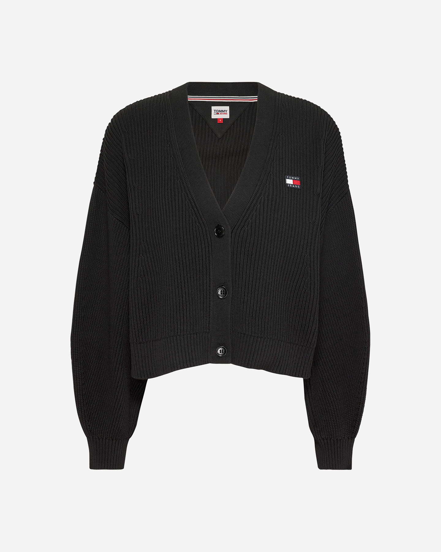 Cardigan TOMMY HILFIGER BADGE W - Nero - 0 | Cisalfa Sport