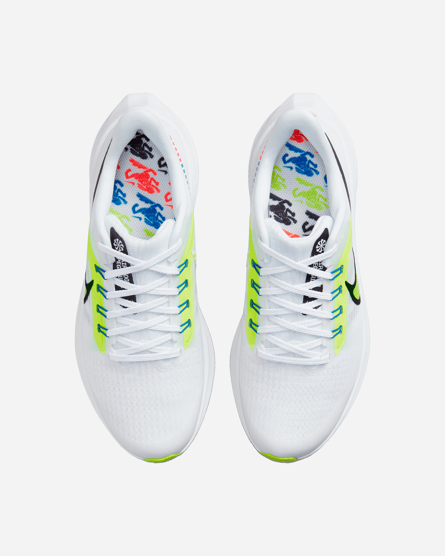 Scarpe running NIKE AIR ZOOM PEGASUS 39 GS JR - Bianco - 3 | Cisalfa Sport