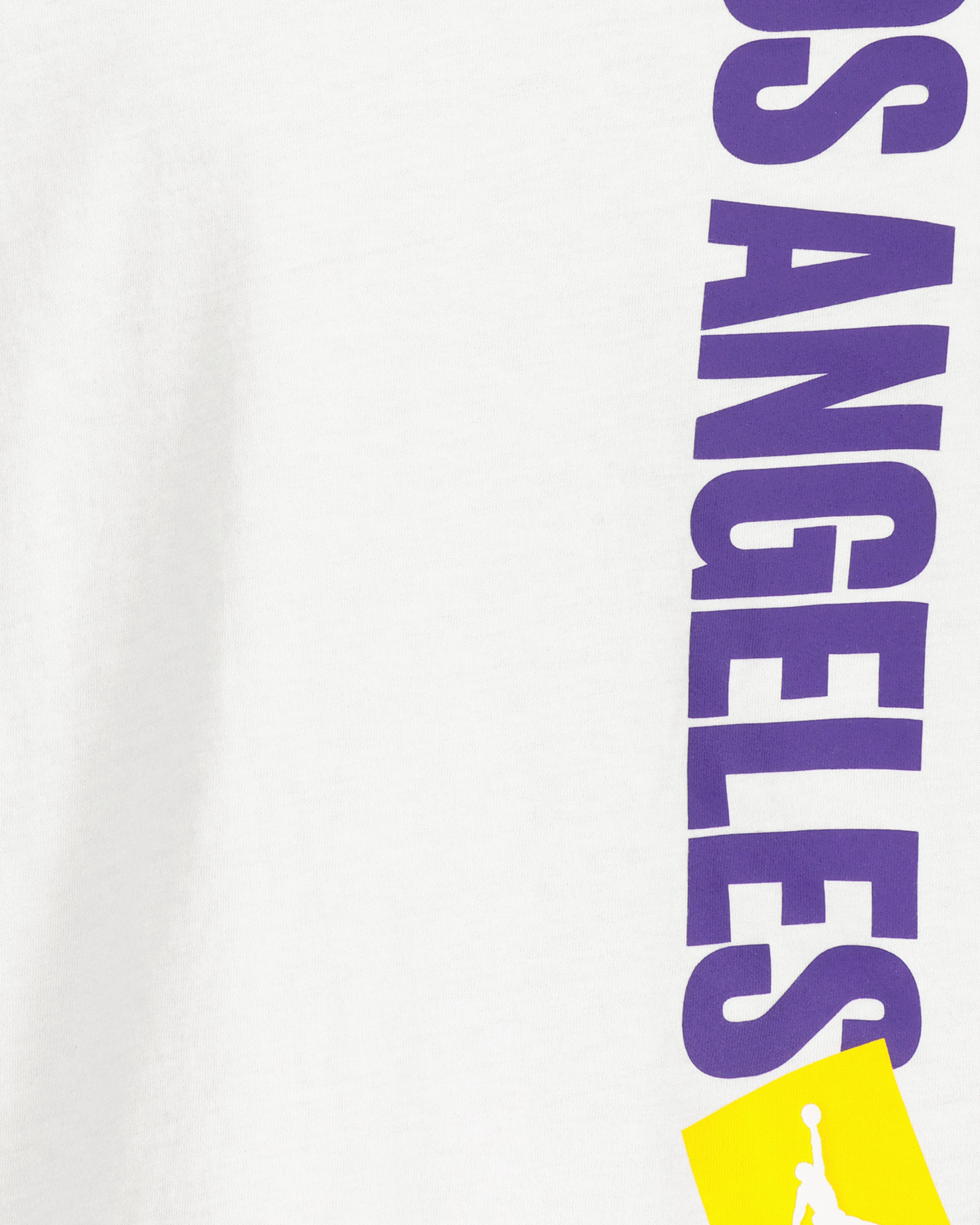 Abbigliamento basket NIKE STATE COURTS MAX90 LAKERS JR - Bianco - 2 | Cisalfa Sport