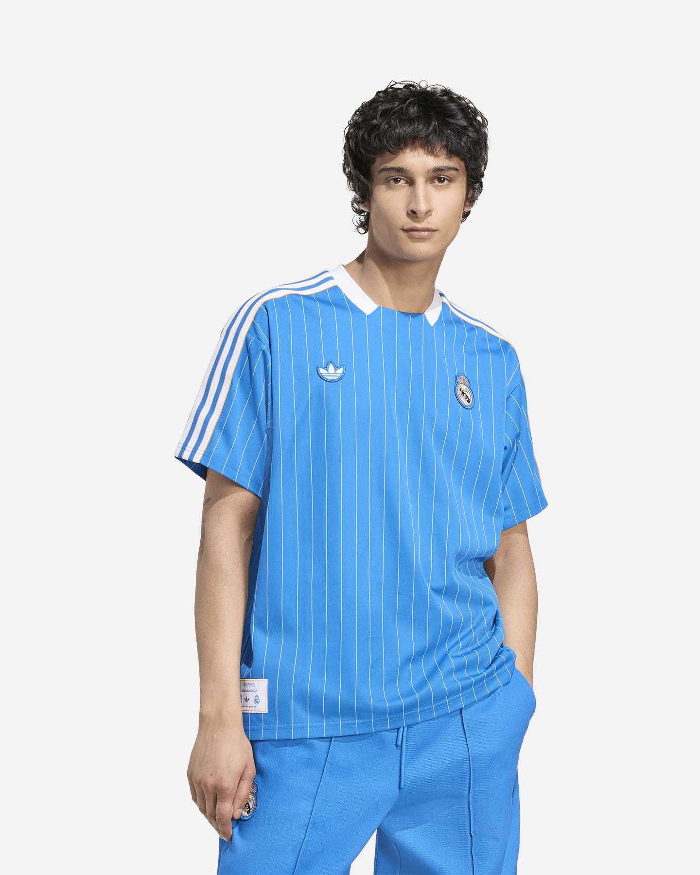 T-shirt ADIDAS ORIGINALS REAL MADRID M - Azzurro - 2 | Cisalfa Sport
