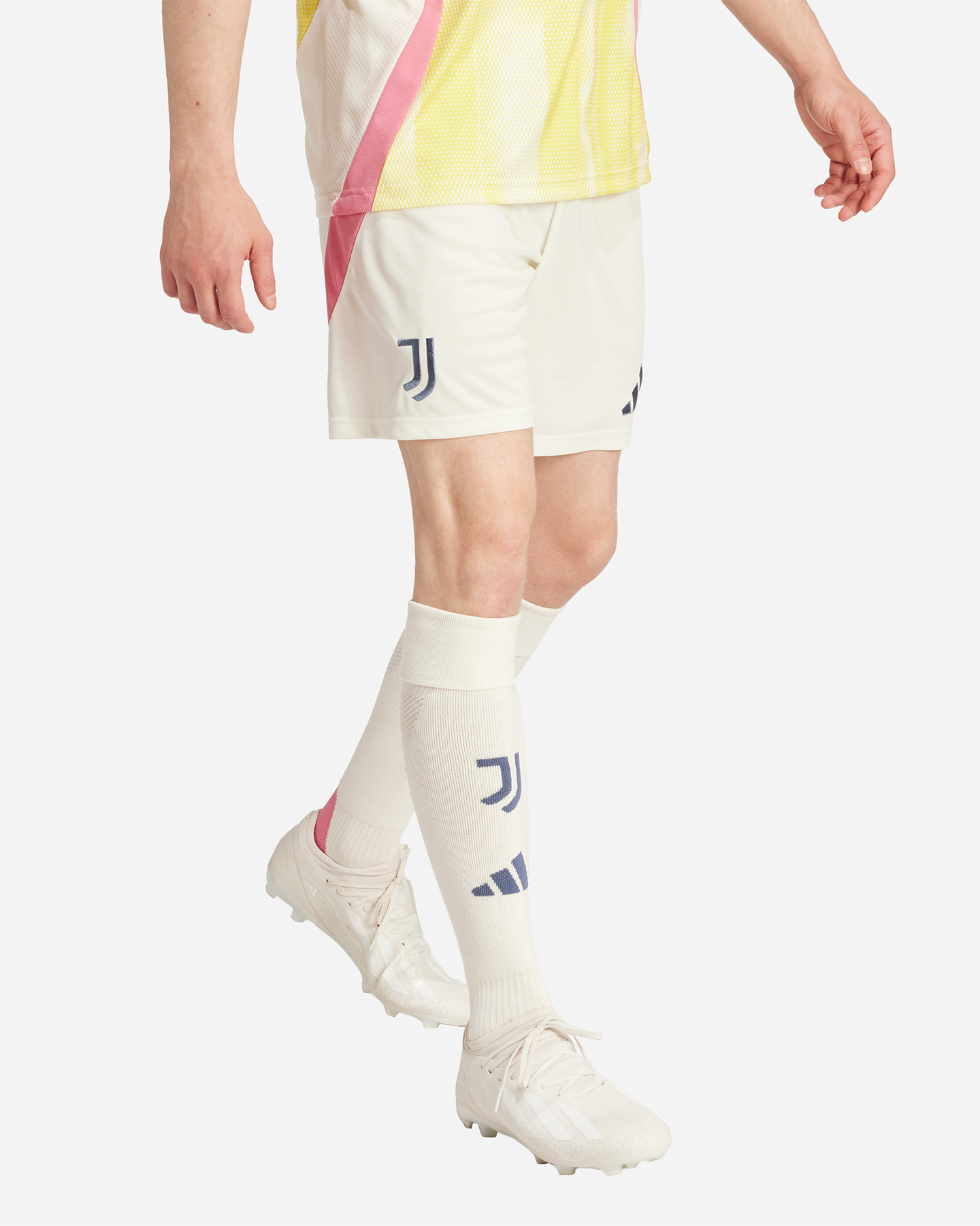 Pantaloncini calcio ufficiali ADIDAS JUVENTUS AWAY 24-25 M - Bianco - 1 | Cisalfa Sport
