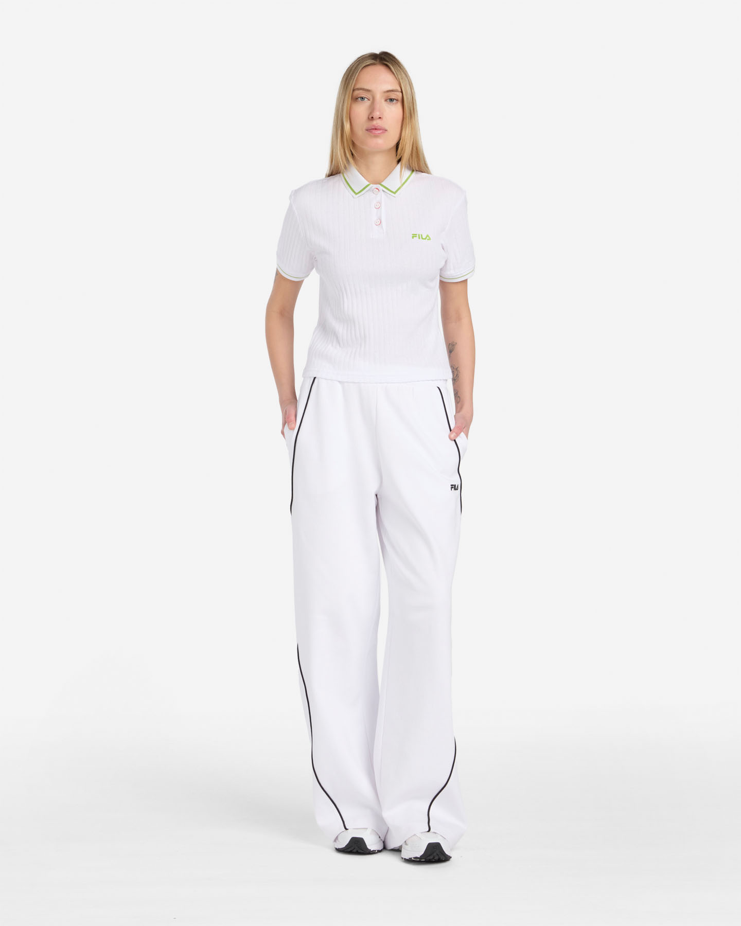 Polo FILA CONTEMPORARY STREET STYLE W - Bianco - 4 | Cisalfa Sport