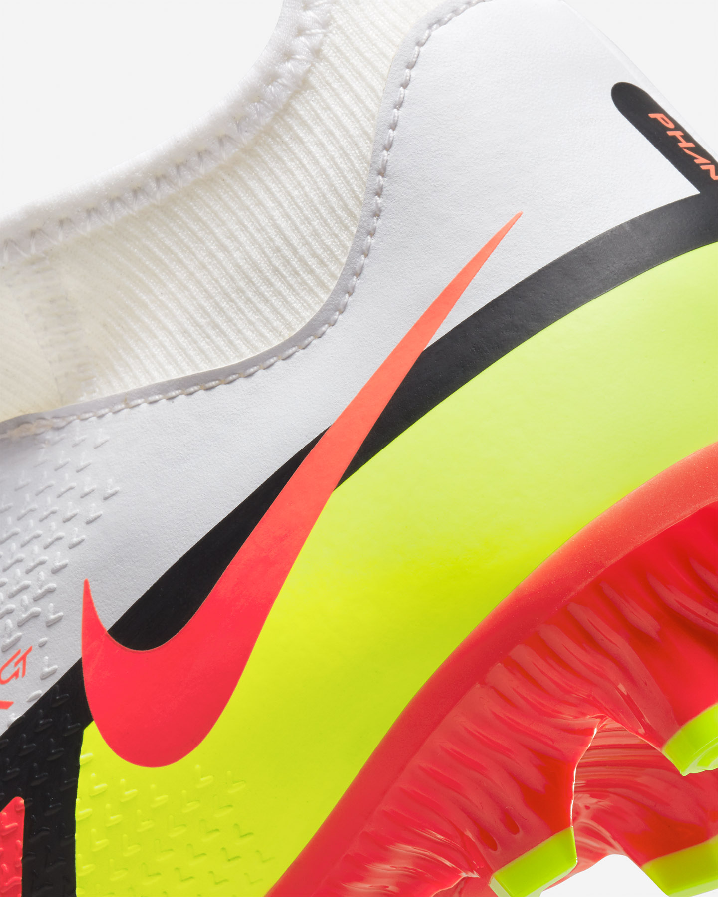 Scarpe calcio NIKE PHANTOM GT2 ACADEMY DF FG/MG JR - Bianco - 5 | Cisalfa Sport