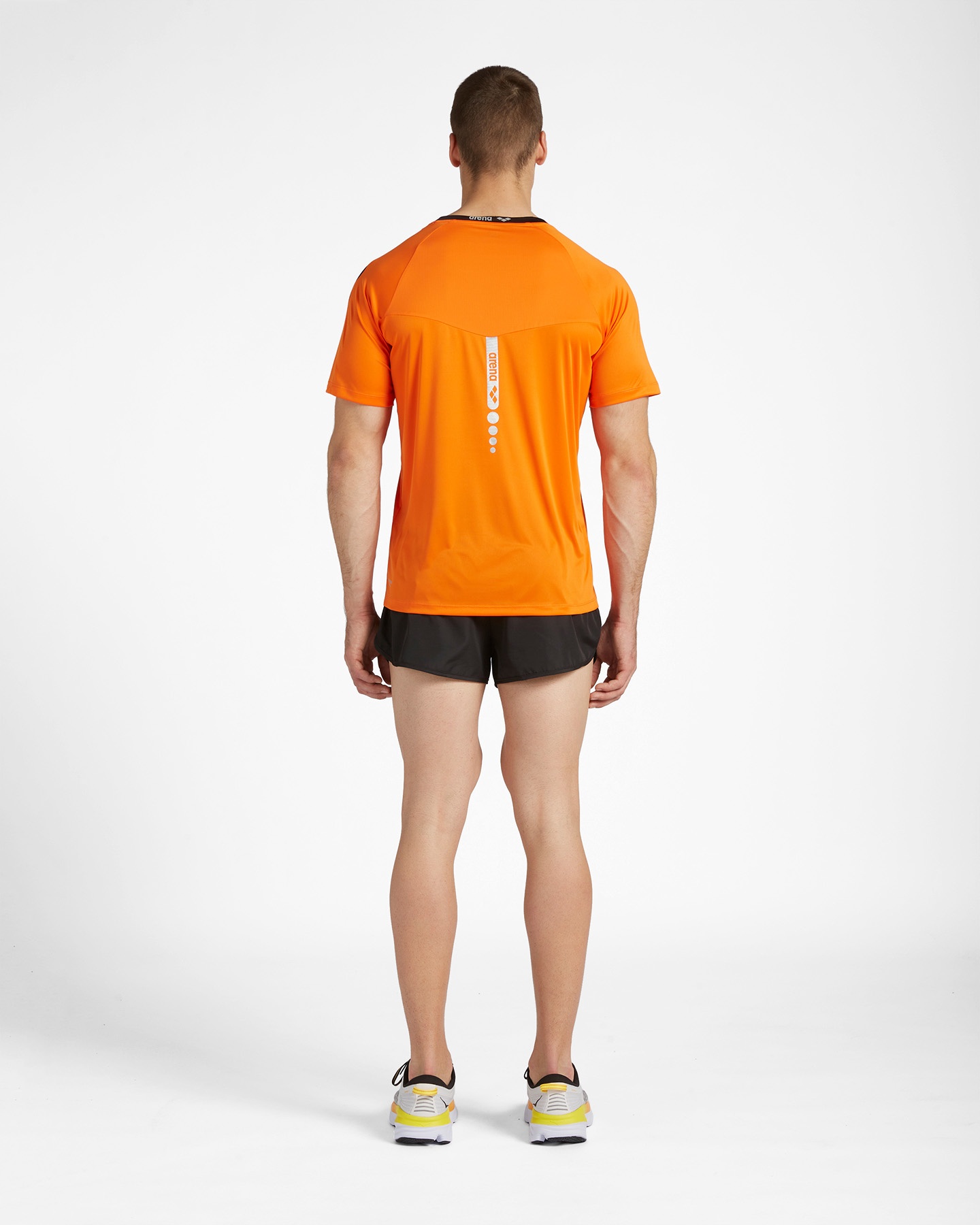 T-shirt running ARENA RUNNING M - Arancione - 2 | Cisalfa Sport