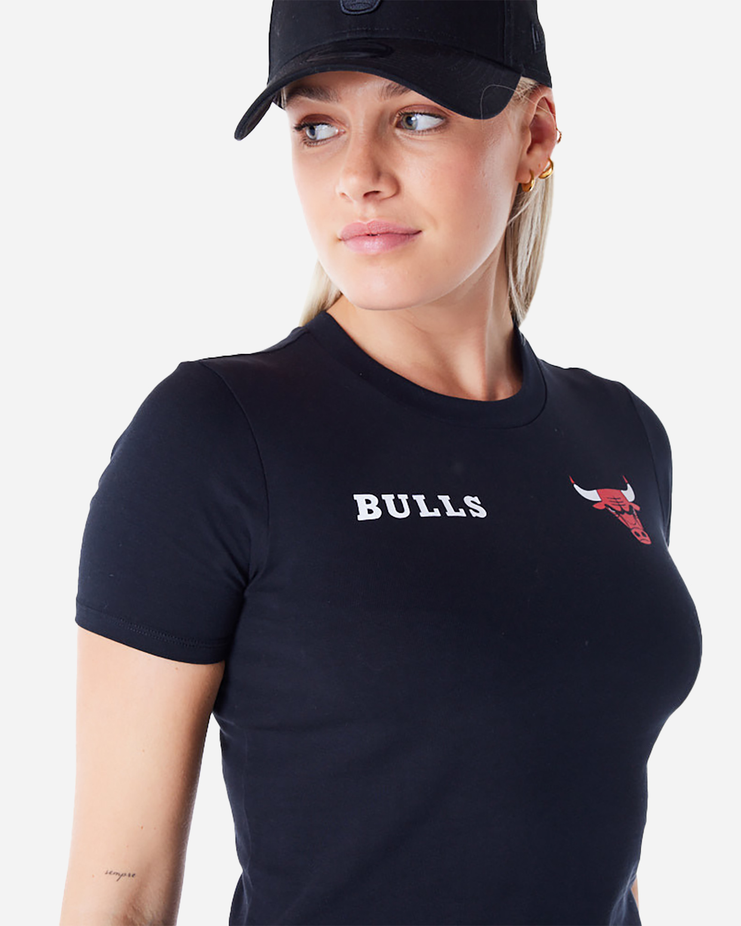 T-shirt NEW ERA BULLS W - Nero - 5 | Cisalfa Sport
