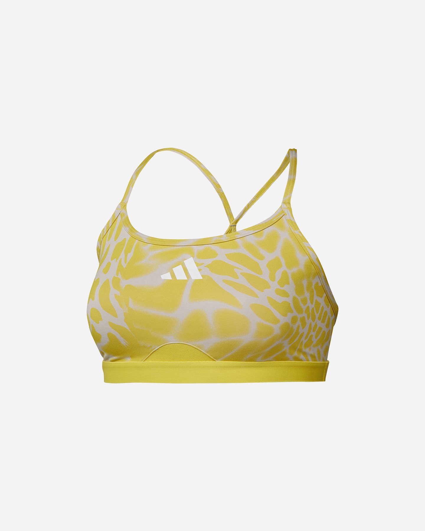 Bra training ADIDAS PRINTED W - Giallo - 0 | Cisalfa Sport
