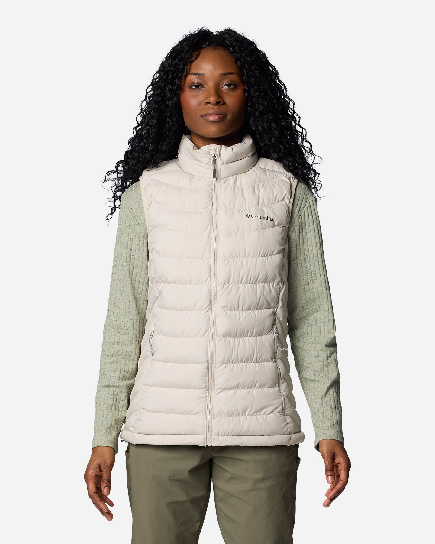 Gilet COLUMBIA POWDER LITE W - Grigio - 0 | Cisalfa Sport