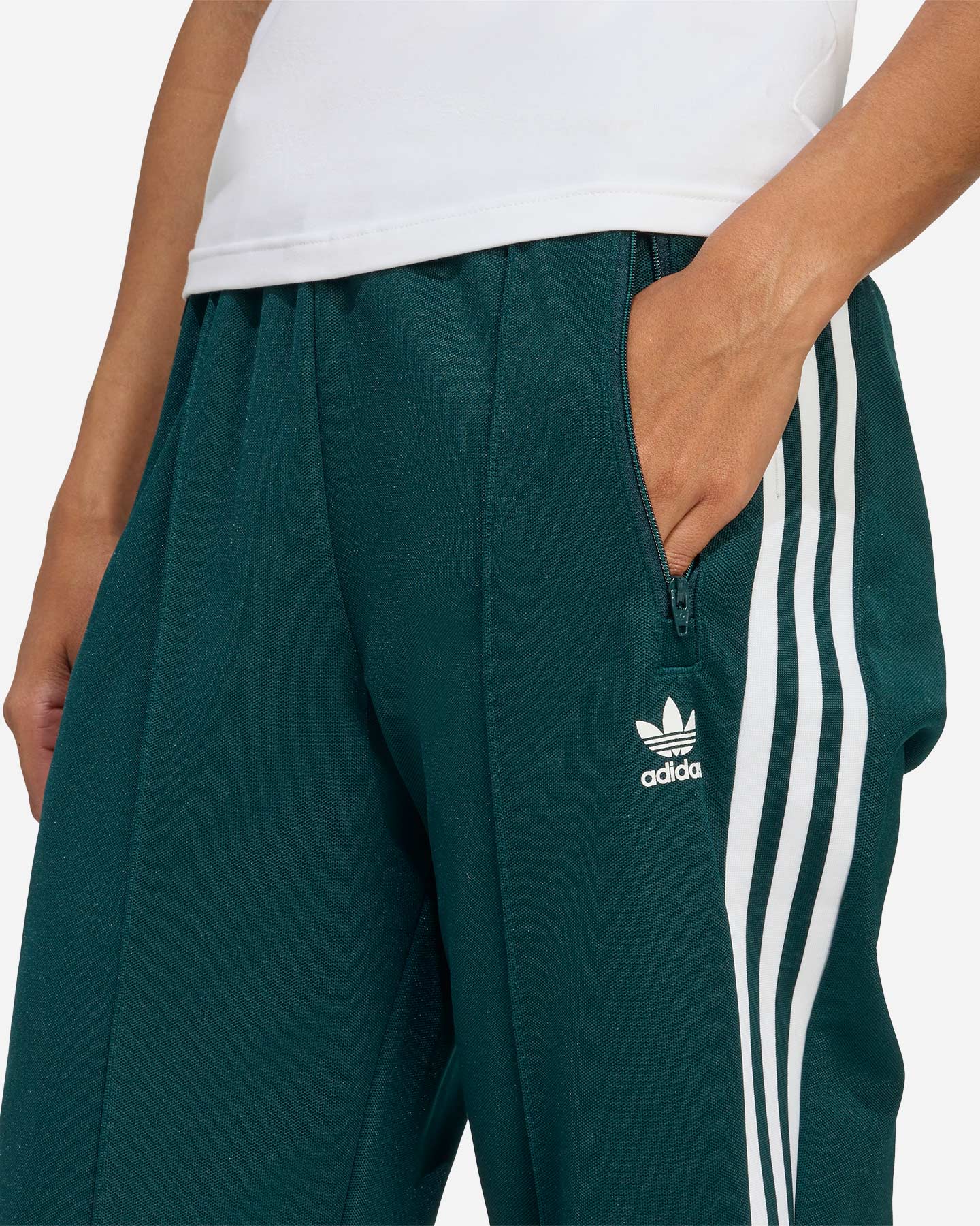 Pantalone ADIDAS ORIGINAL W - Verde - 4 | Cisalfa Sport