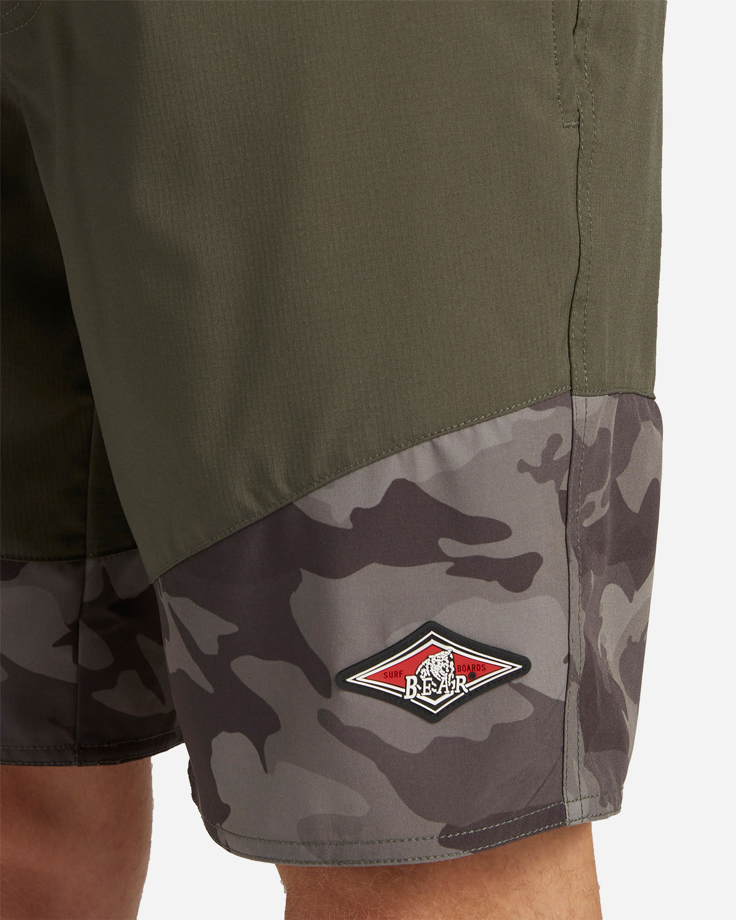 Boardshort mare BEAR CAMOU M - Verde - 3 | Cisalfa Sport