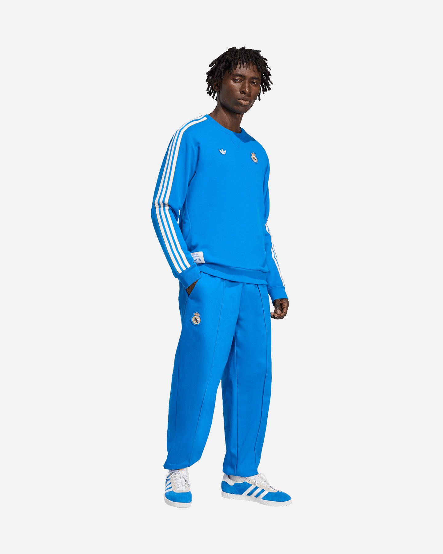 Felpa ADIDAS ORIGINALS REAL MADRID M - Azzurro - 3 | Cisalfa Sport