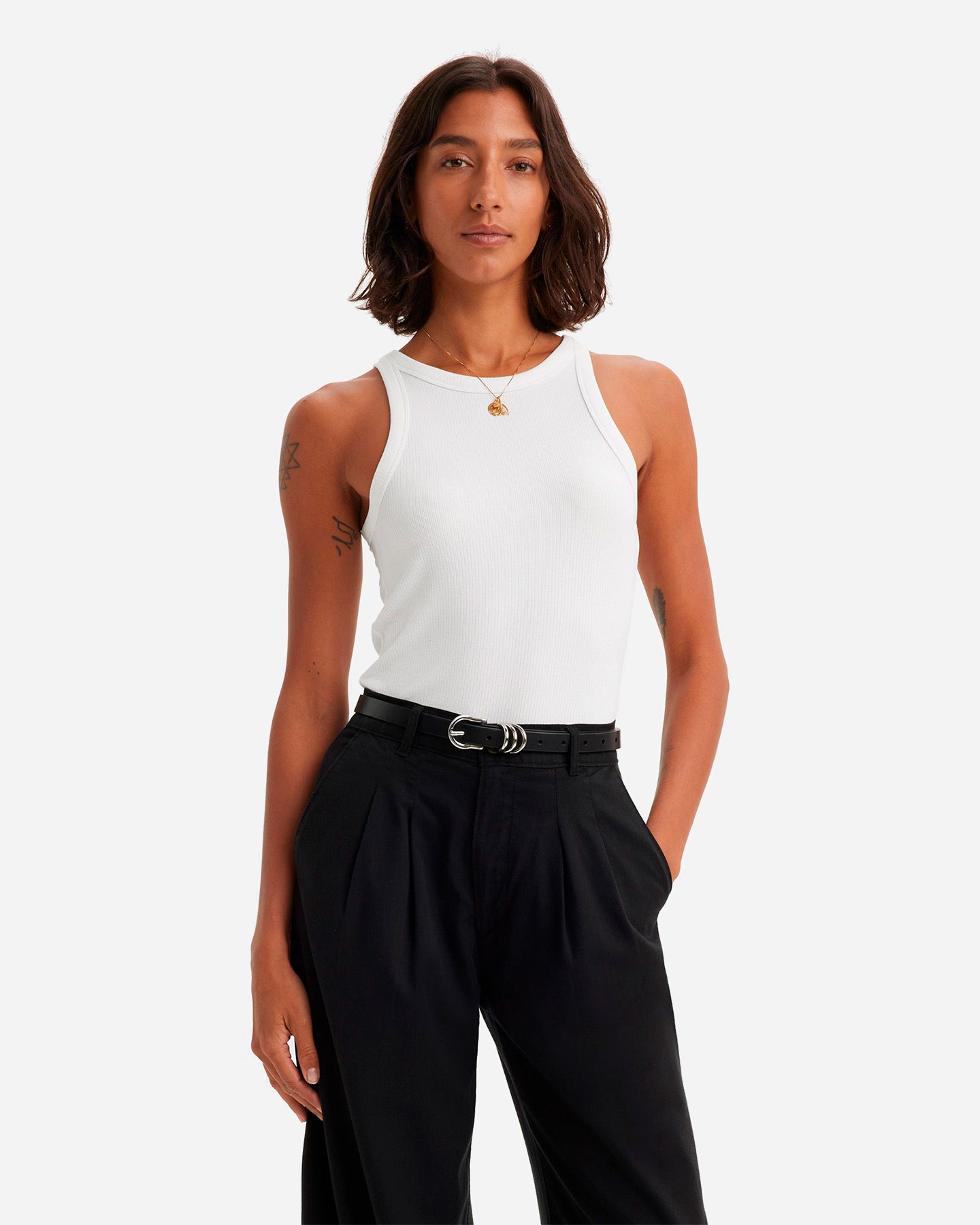 Canotta LEVI'S BASIC W - Bianco - 0 | Cisalfa Sport