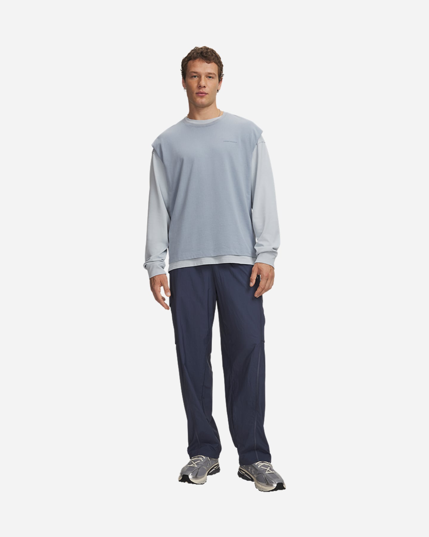 Pantalone UNDER ARMOUR UNSTOPPABLE M - Blu Navy - 2 | Cisalfa Sport