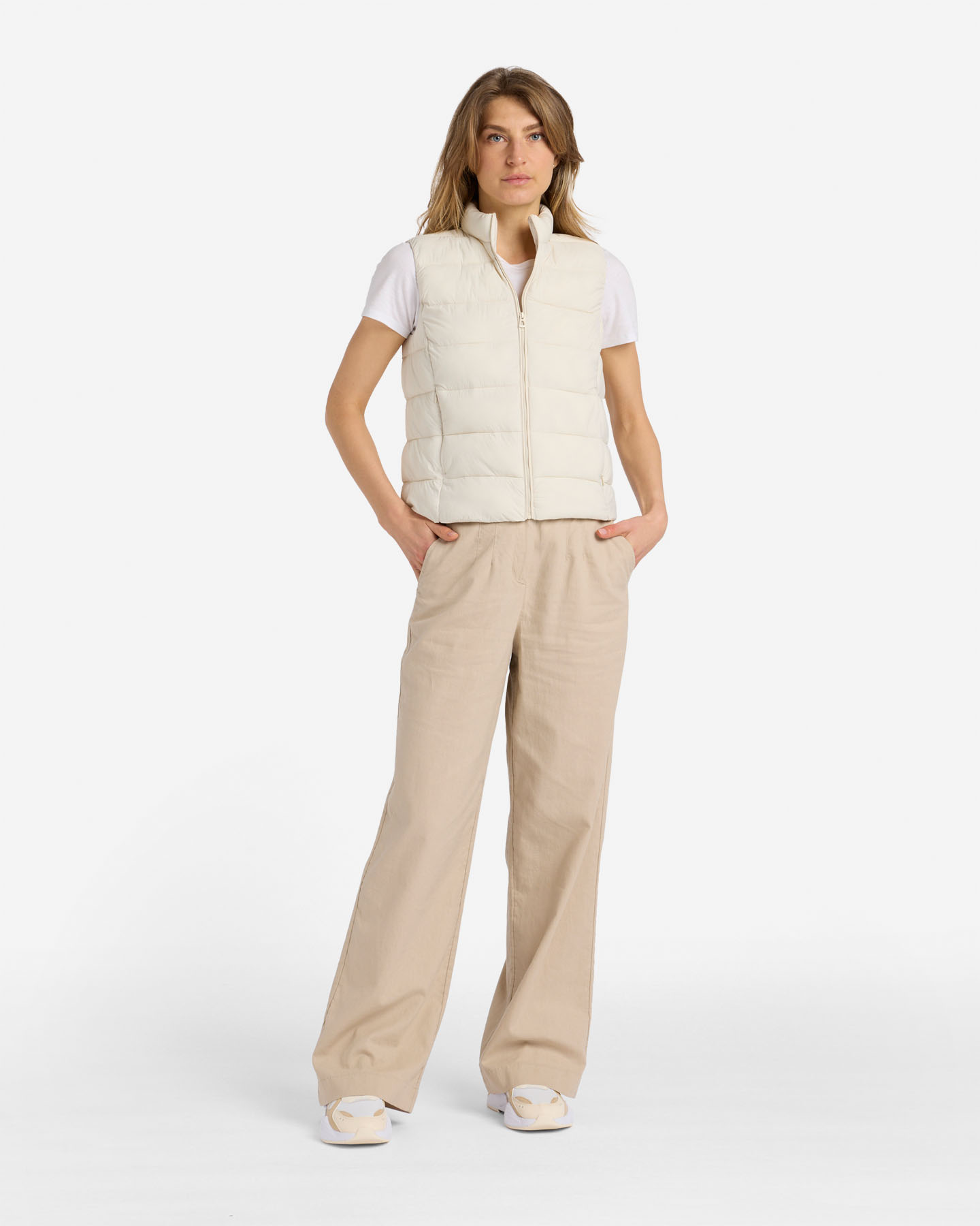 Gilet DACK'S ESSENTIAL W - Beige - 2 | Cisalfa Sport