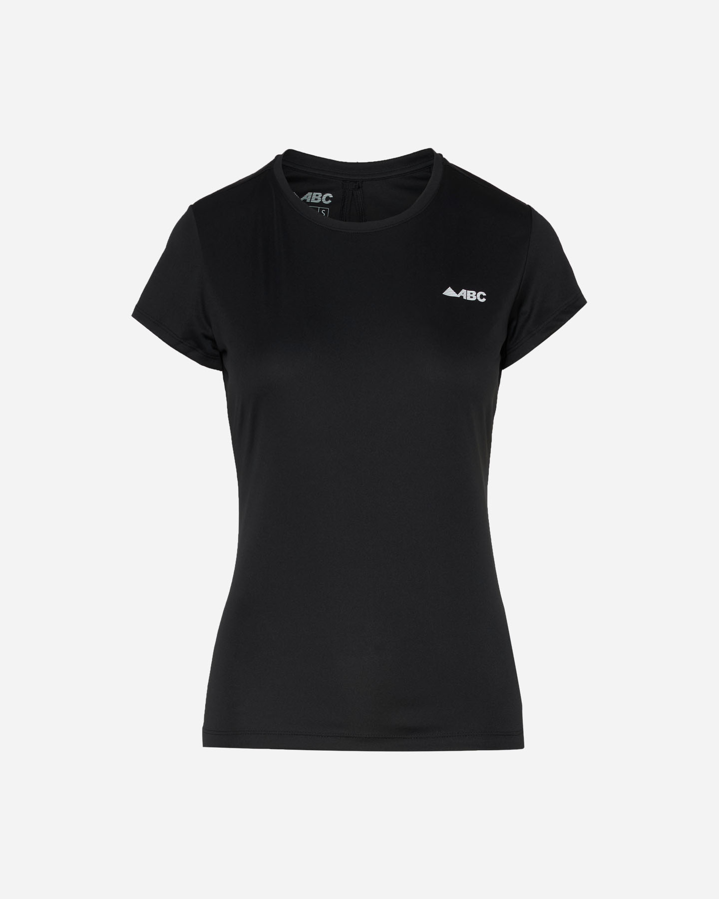 T-shirt tennis ABC ESSENTIAL W - Nero - 0 | Cisalfa Sport