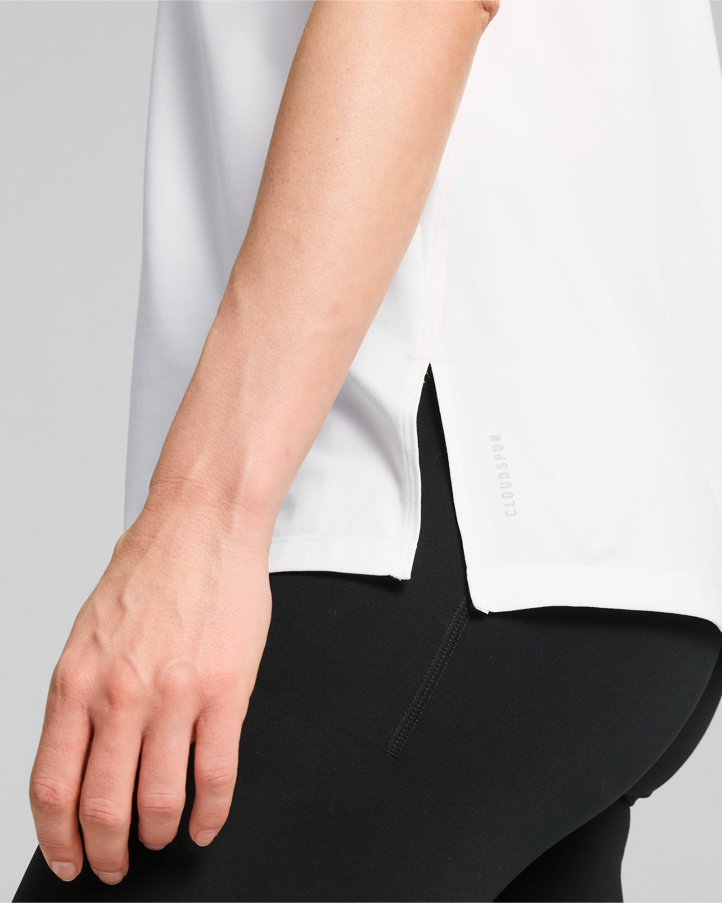 T-shirt training PUMA HYROX CLOUDSPUN W - Bianco - 4 | Cisalfa Sport