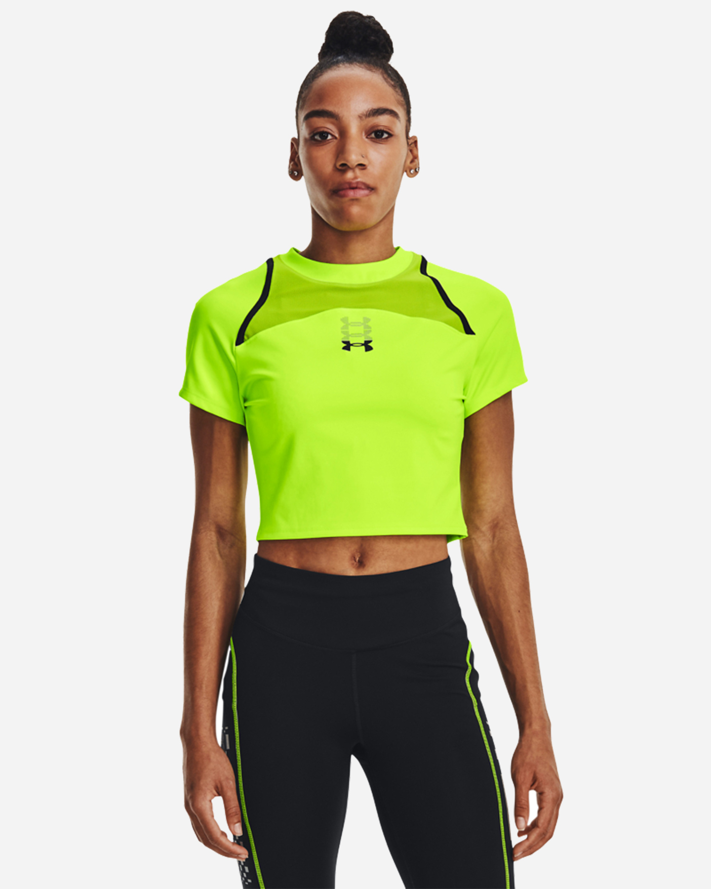 T-shirt running UNDER ARMOUR RUN ANYWHERE W - Nero - 0 | Cisalfa Sport