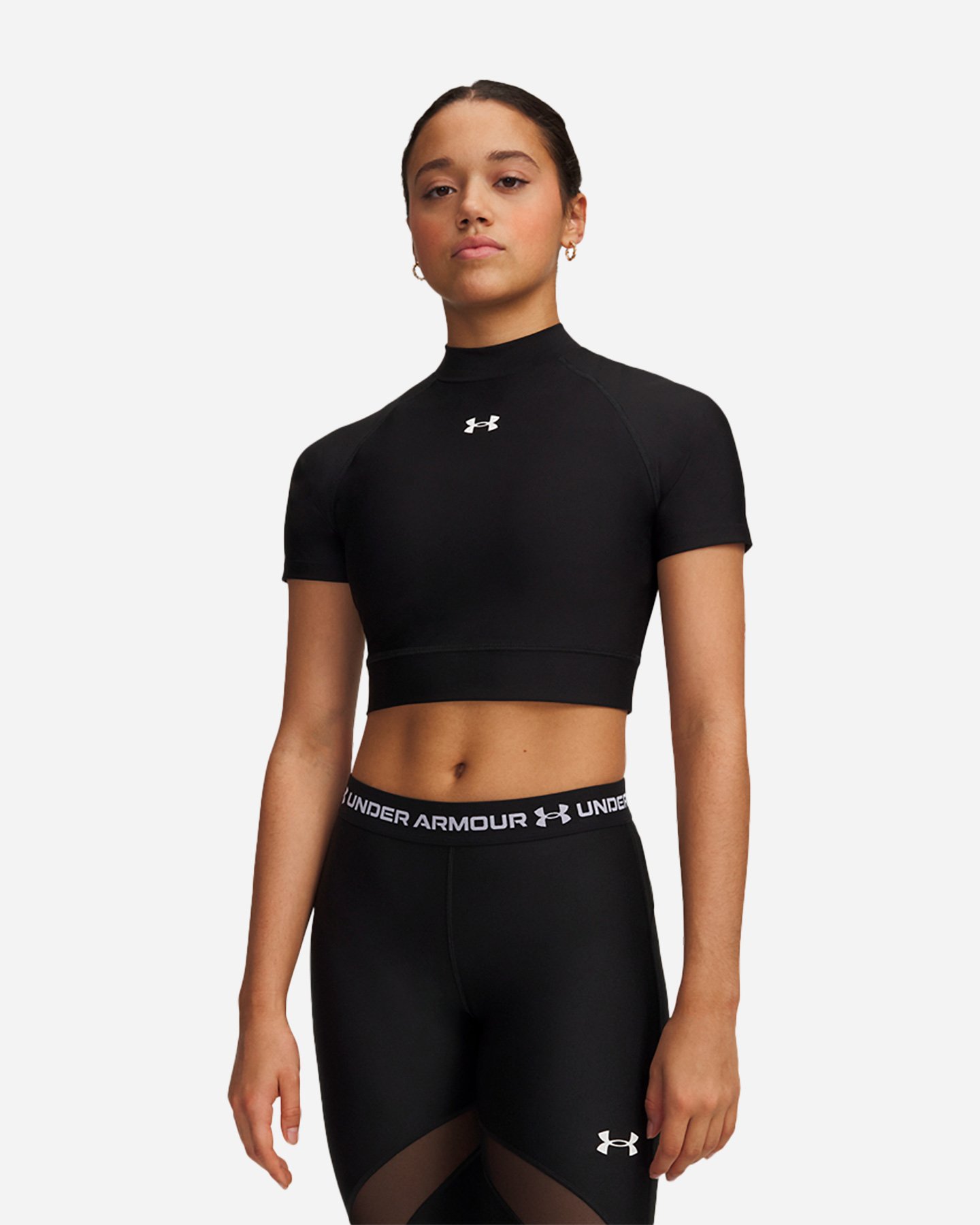 T-shirt training UNDER ARMOUR HEATGEAR W - Nero - 0 | Cisalfa Sport