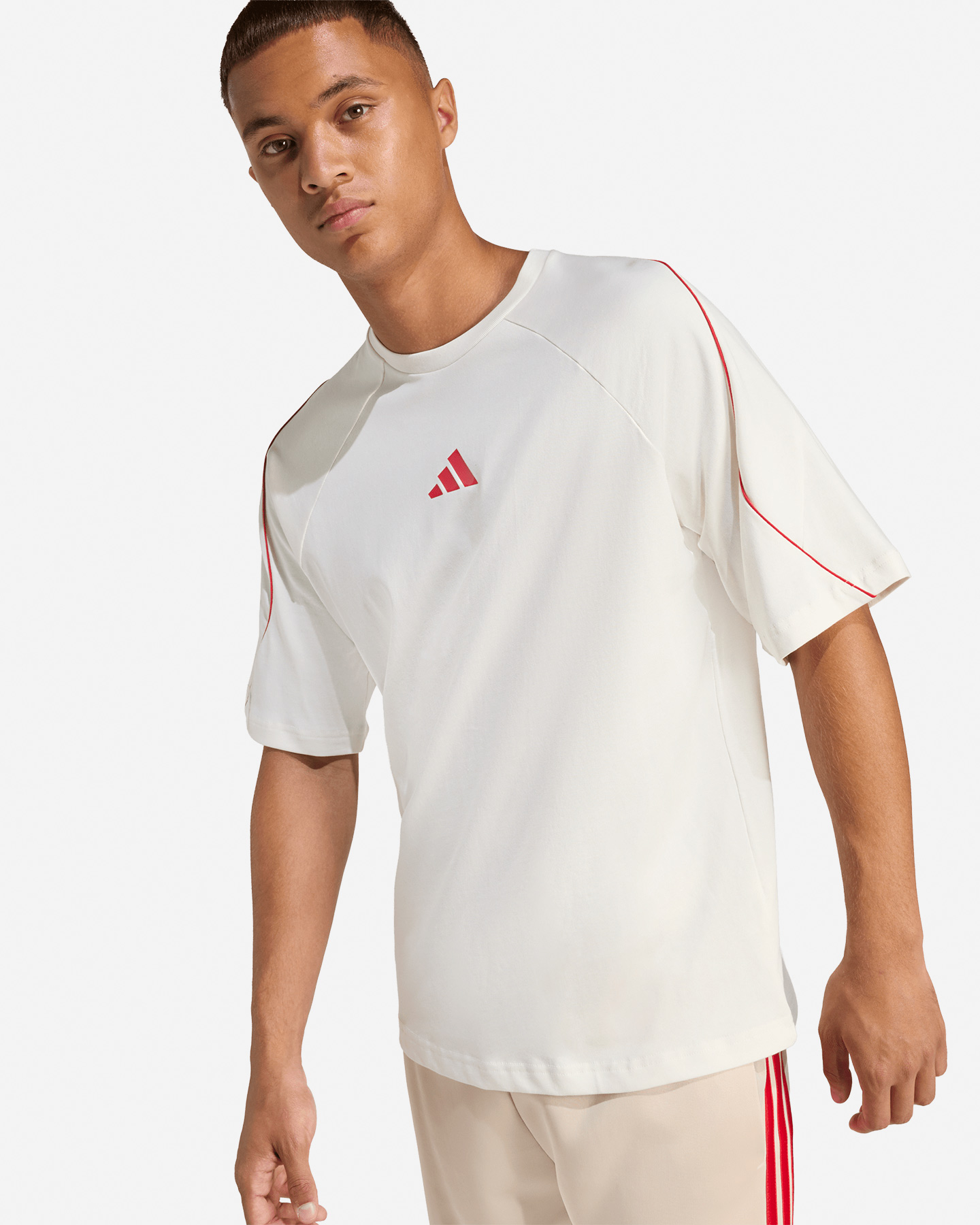 T-shirt ADIDAS STADIUM M - Bianco - 4 | Cisalfa Sport