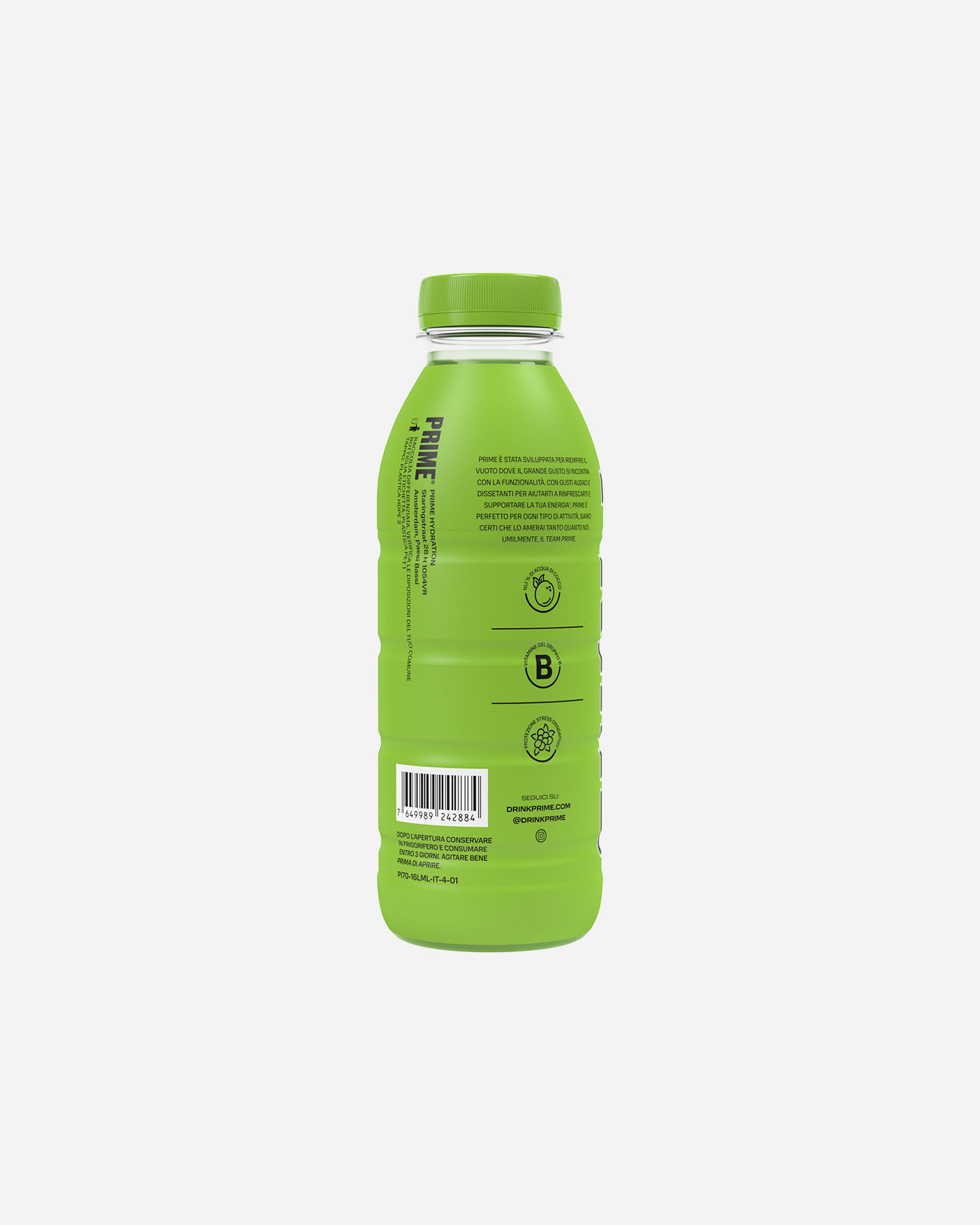 Energetico PRIME LEMON LIME 500ML  - Verde - 2 | Cisalfa Sport
