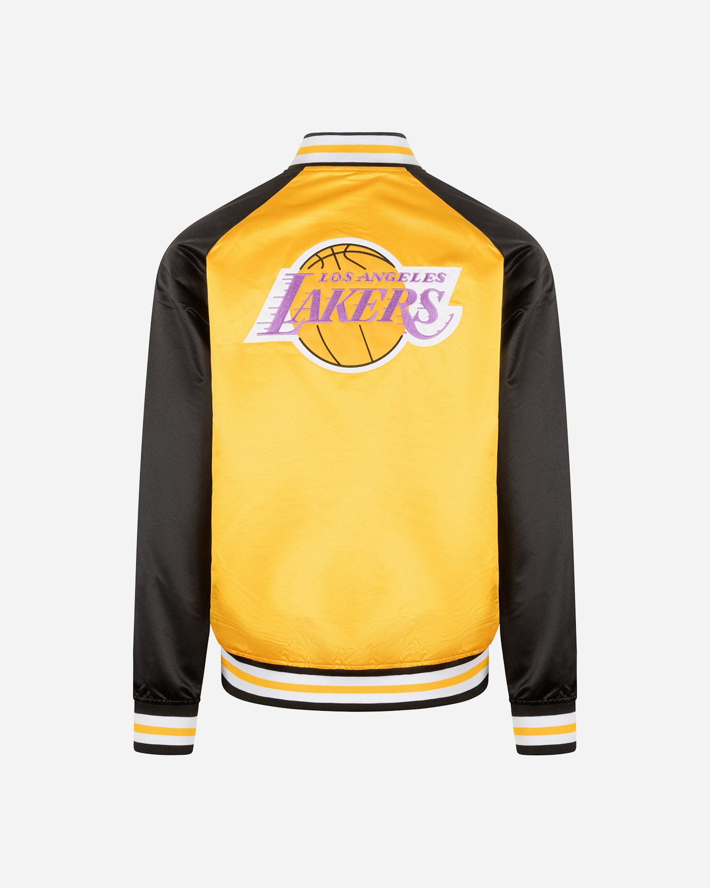 Abbigliamento basket MITCHELL&NESS DOUBLE LW SATIN LOGO LAKERS M - Nero - 1 | Cisalfa Sport