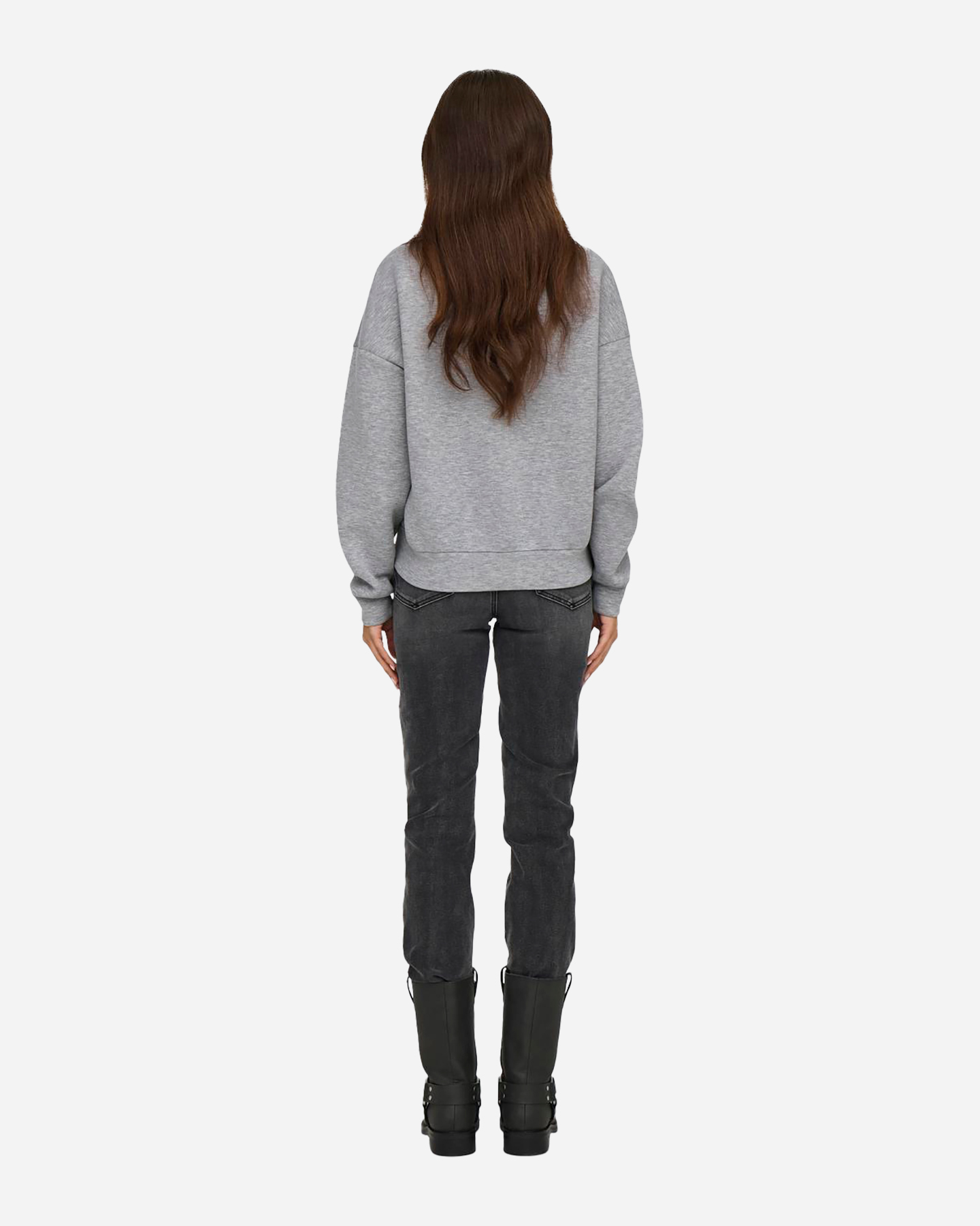 Felpa ONLY NAOMI W - Grigio - 4 | Cisalfa Sport