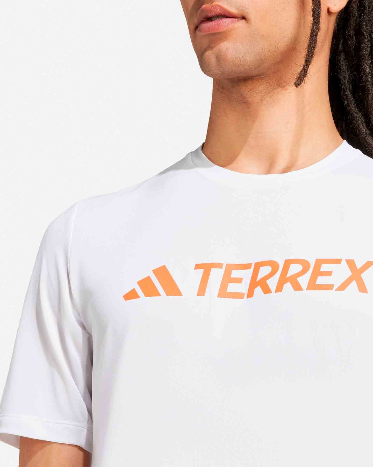 Giacca outdoor ADIDAS TERREX MULTI LOGO TECH M - Bianco - 5 | Cisalfa Sport