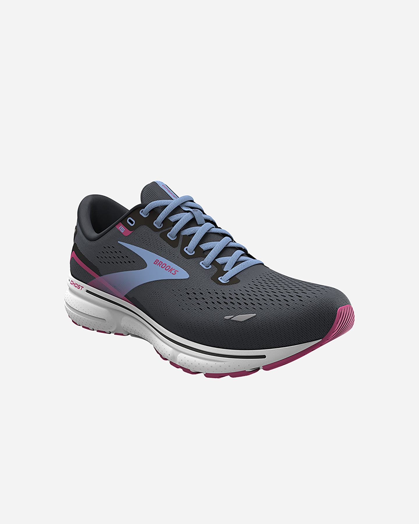 Scarpe running BROOKS GHOST 15 W - Grigio - 1 | Cisalfa Sport