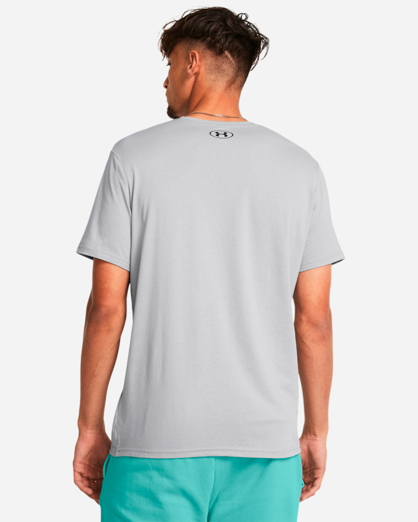 T-shirt UNDER ARMOUR COLOR BLOCK M - Grigio - 3 | Cisalfa Sport