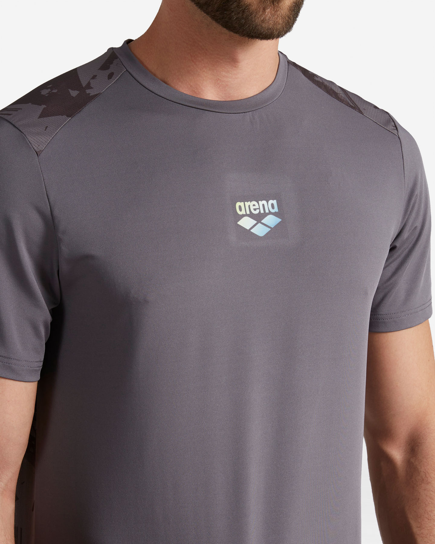 T-shirt training ARENA CORE GRAPHIC M - Grigio - 4 | Cisalfa Sport