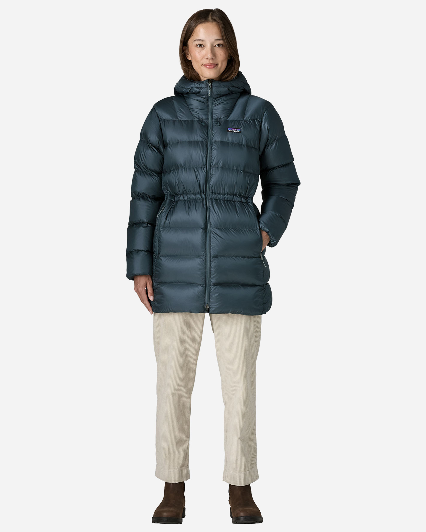 Piumino PATAGONIA FITZ ROY DOWN W - Blu - 2 | Cisalfa Sport