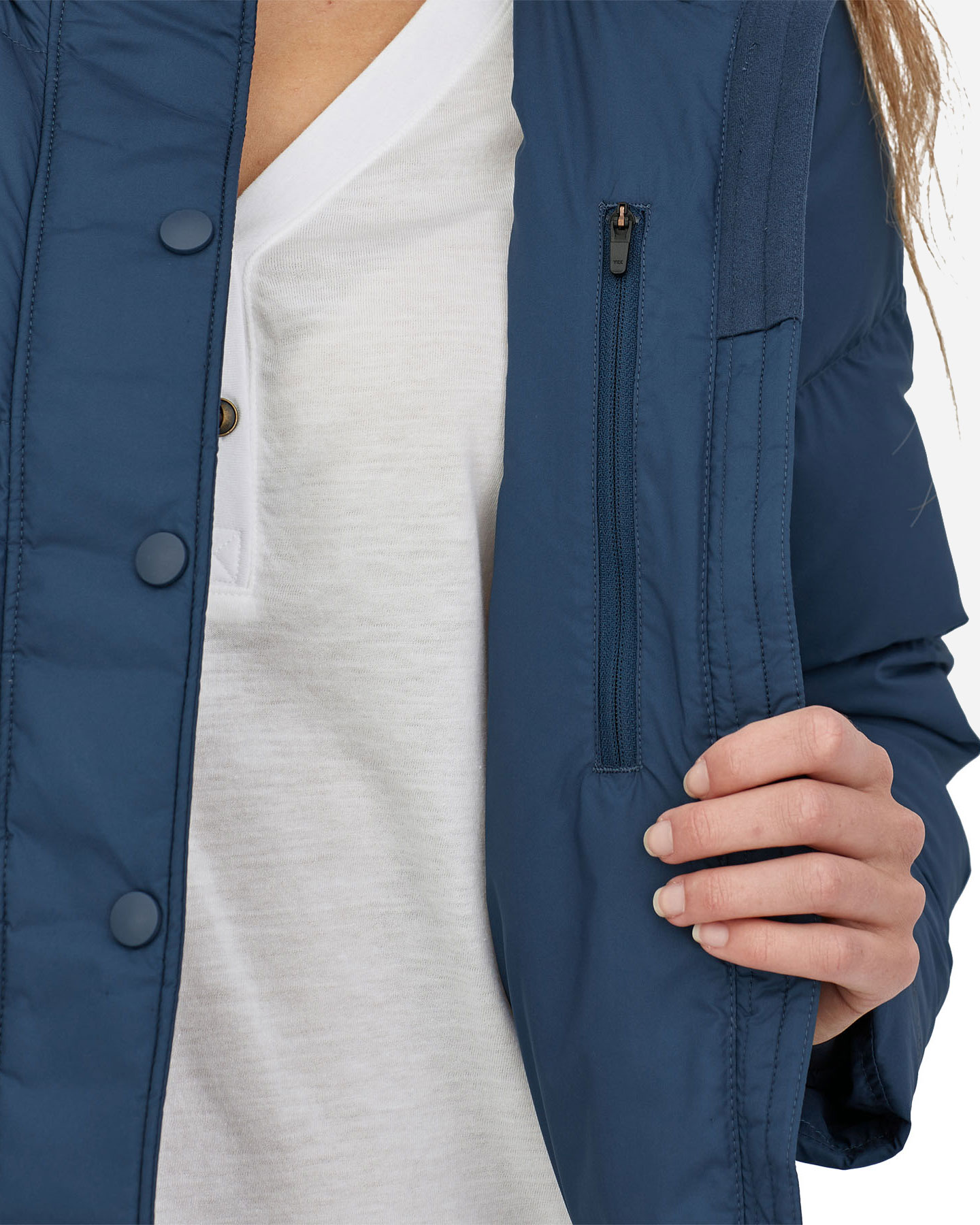 Piumino PATAGONIA STONE DOWN W - Blu - 4 | Cisalfa Sport