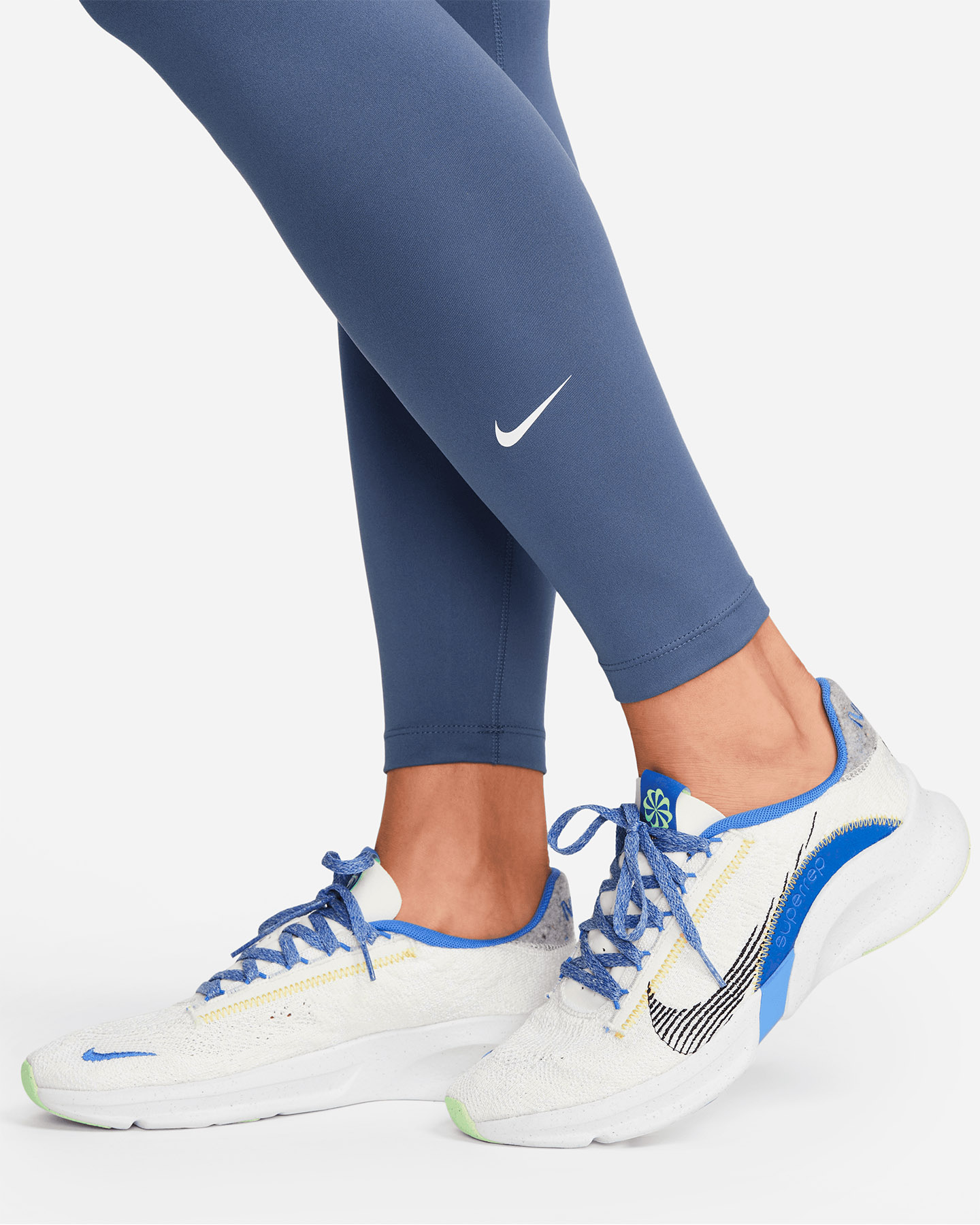 Leggings NIKE HIGH RISE W - Azzurro - 3 | Cisalfa Sport