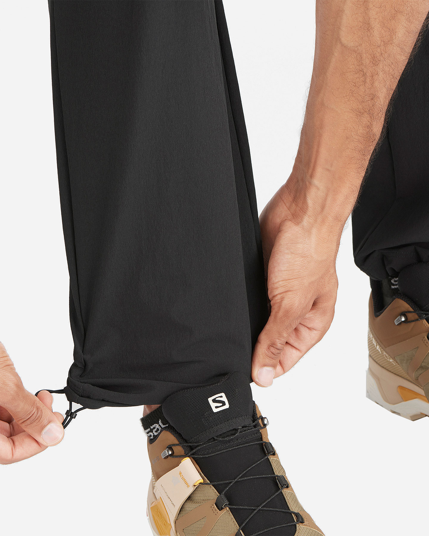 Pantalone outdoor SALOMON WAYFARER M - Nero - 5 | Cisalfa Sport