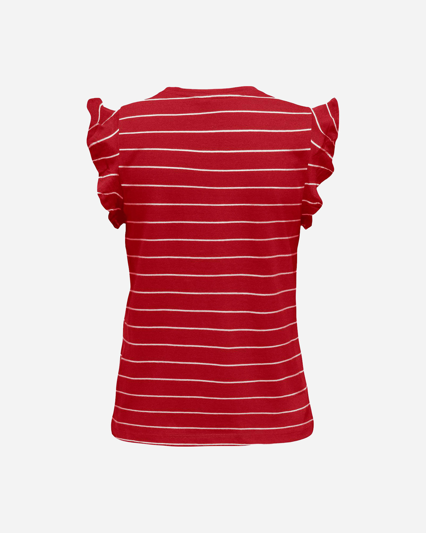 T-shirt ONLY MAY RIGATA W - Rosso - 1 | Cisalfa Sport