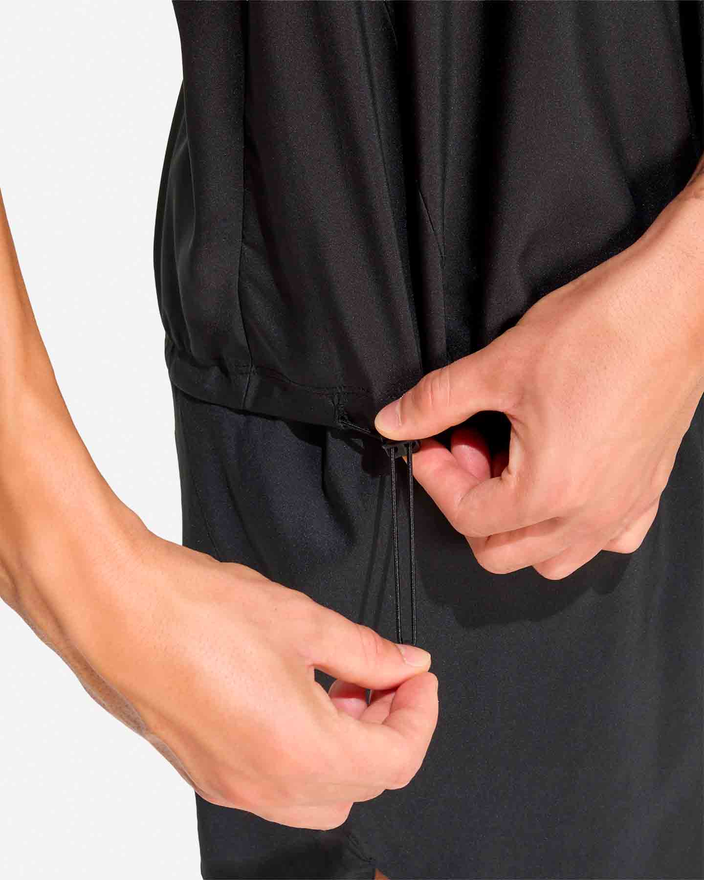 Giacca running ADIDAS ADI365 RUN ESSENTIALS M - Nero - 5 | Cisalfa Sport