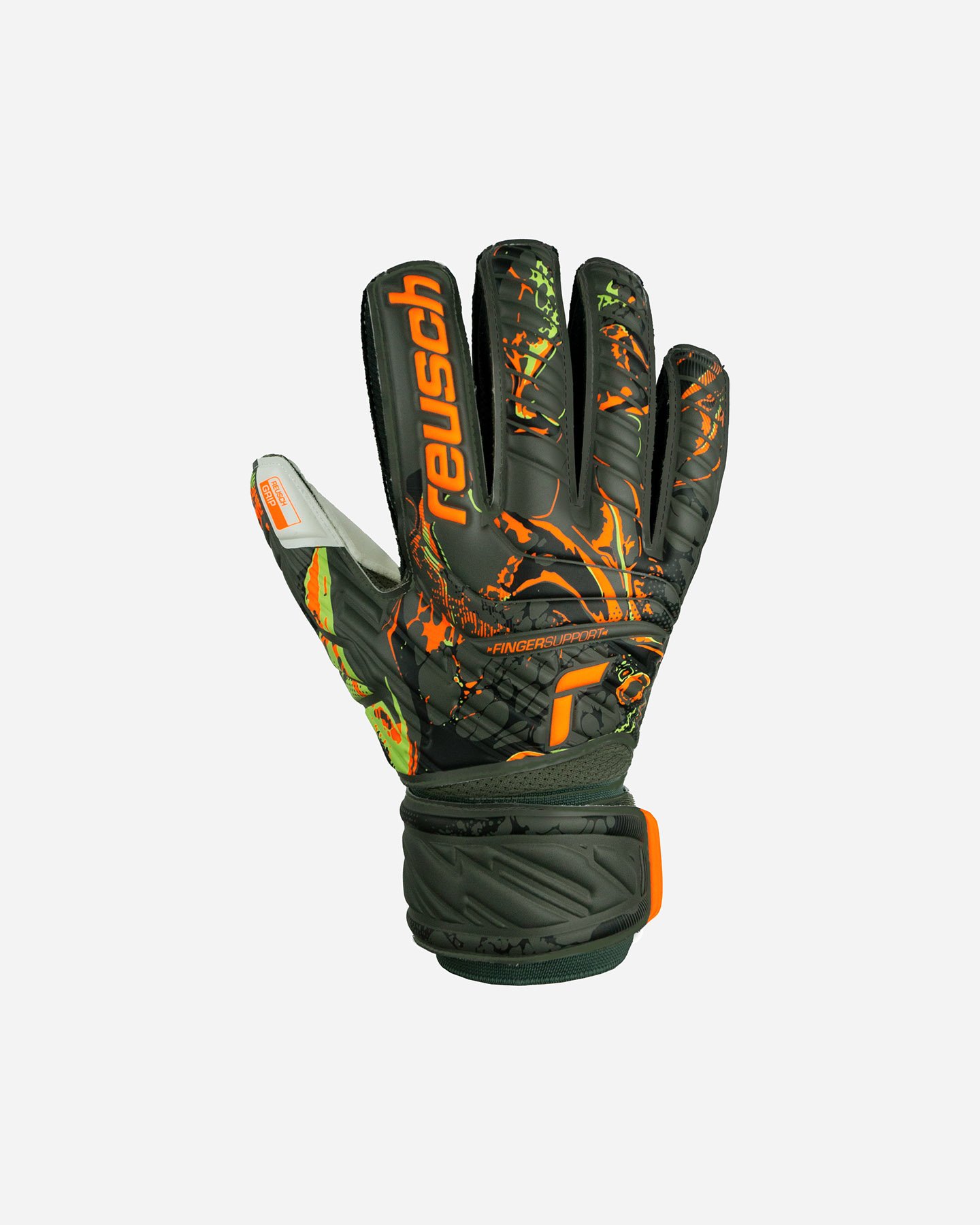Guanti portiere REUSCH ATTRAKT FINGER SUPPORT M - Color mix - 1 | Cisalfa Sport